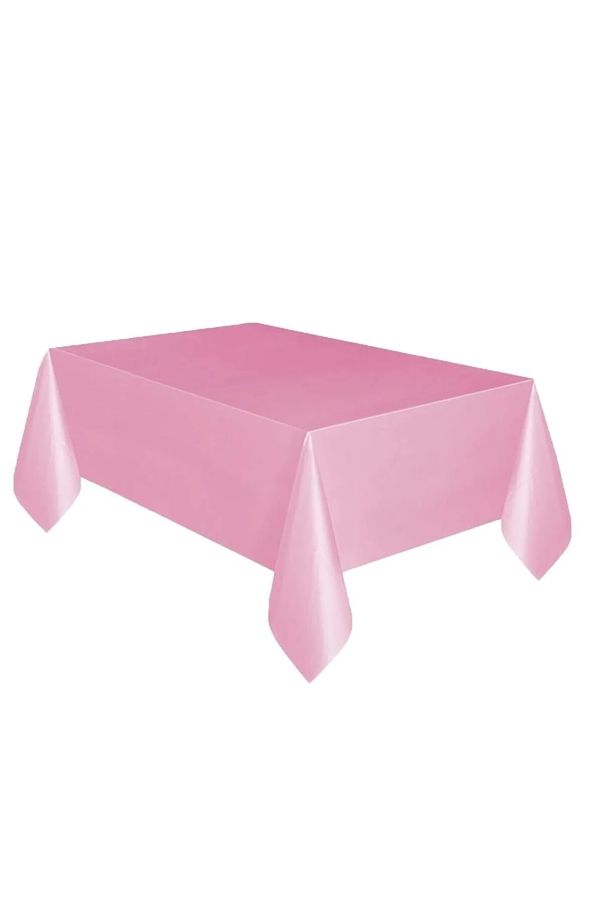 Pembe 120x180 cm Masa Örtüsü Plastik Düz 301000