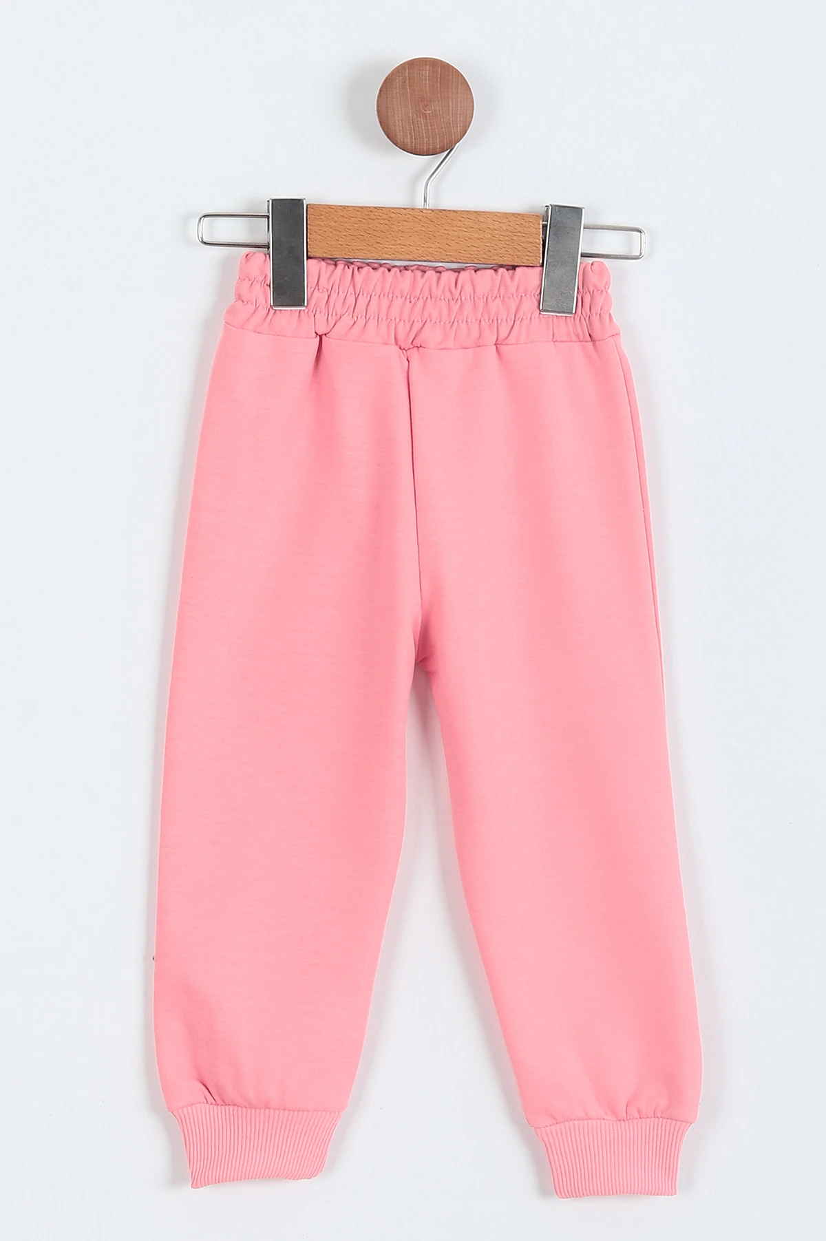 Pembe (2-11 Yaş) Boydan Jakarlı İki İp Kız Çocuk Takım 229386