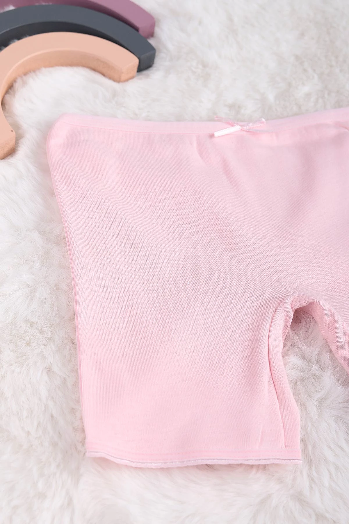 Pembe (2-11 Yaş) Fiyonklu Kız Çocuk Şort Külot  233361