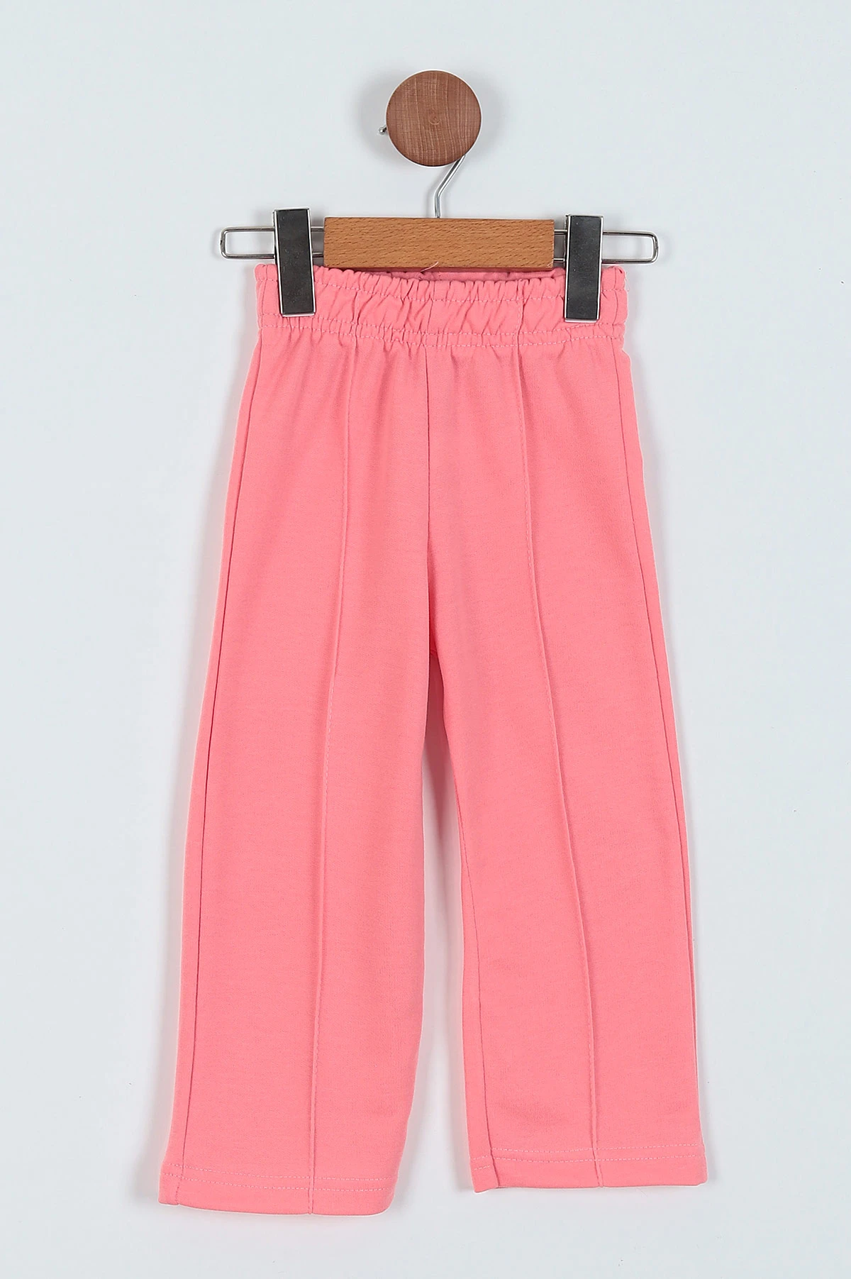 Pembe (2-11 Yaş) Yaka Jakarlı İki İp Kız Çocuk Takım 229411