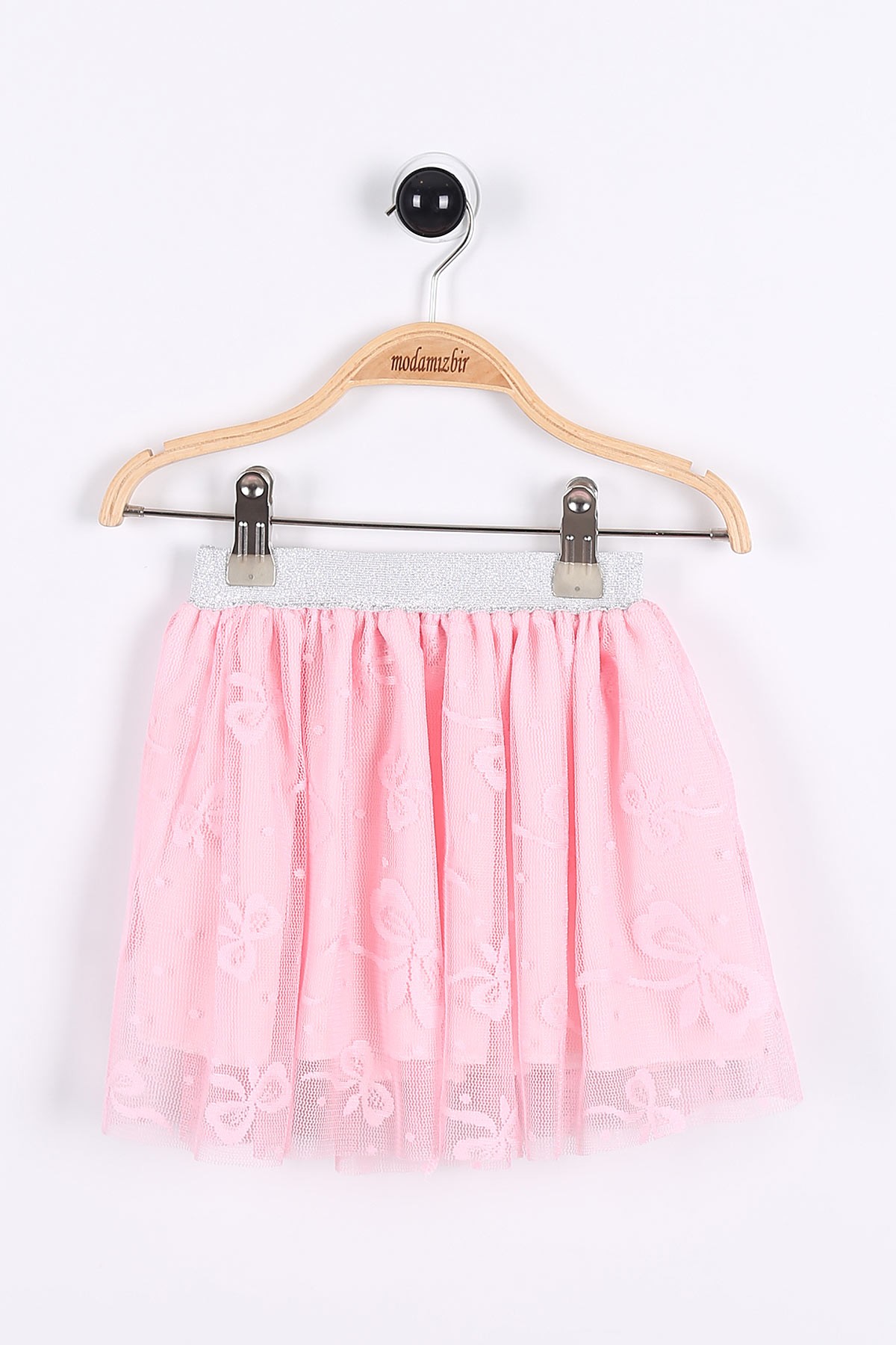 Pembe (2-5 Yaş) Kiraz Nakışlı Kız Çocuk İkili Takım 175774