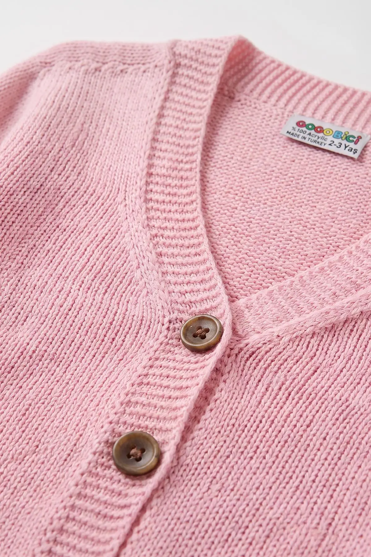 Pembe (2-8 Yaş) Blazer Tirko Kız Çocuk Hırka 474901