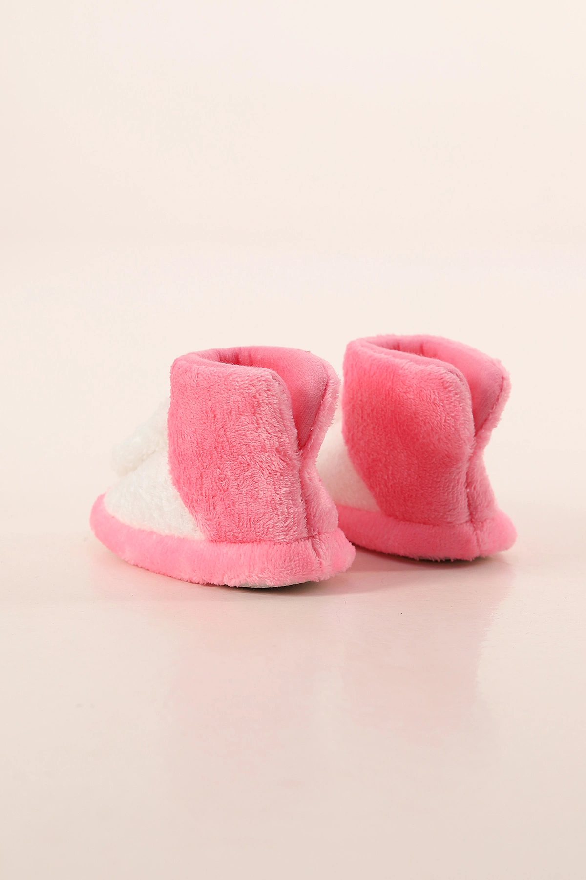 Pembe ( 21 - 24 ) Peluş Figürlü Kız Bebek Panduf 394649