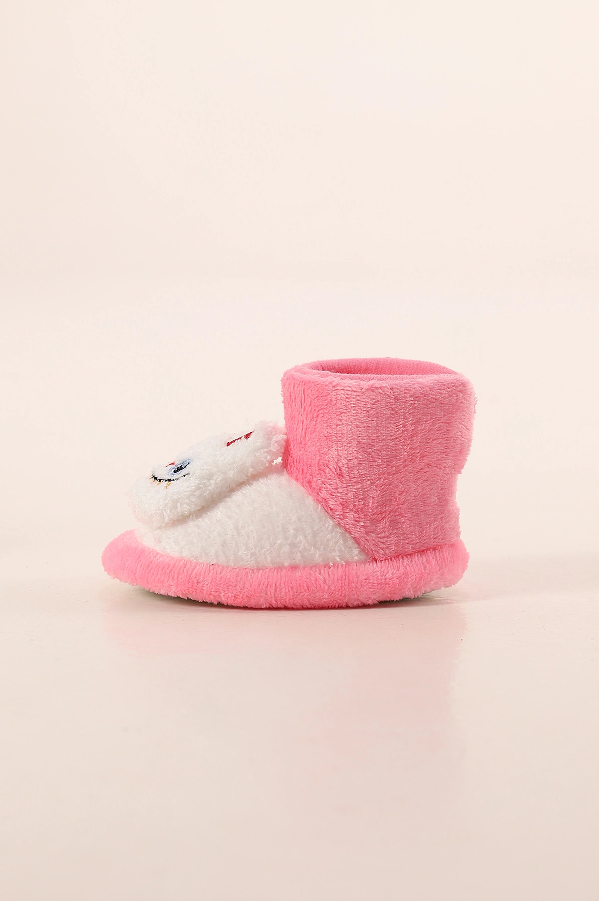 Pembe ( 21 - 24 ) Peluş Figürlü Kız Bebek Panduf 394649