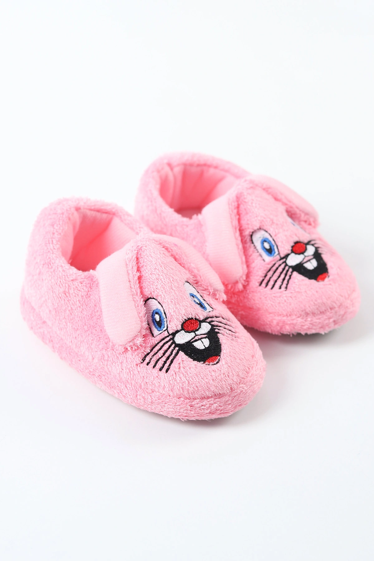 Pembe ( 21 - 25 ) Peluş Figürlü Kız Bebek Panduf 488267
