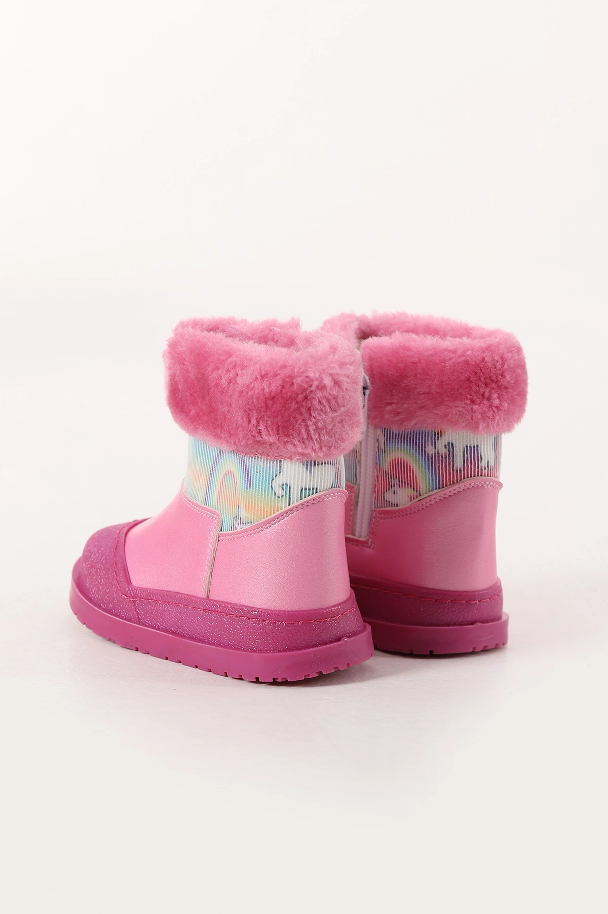 Pembe ( 22 - 26 ) İçi Kürklü Fermuarlı Kız Bebek Bot 404546