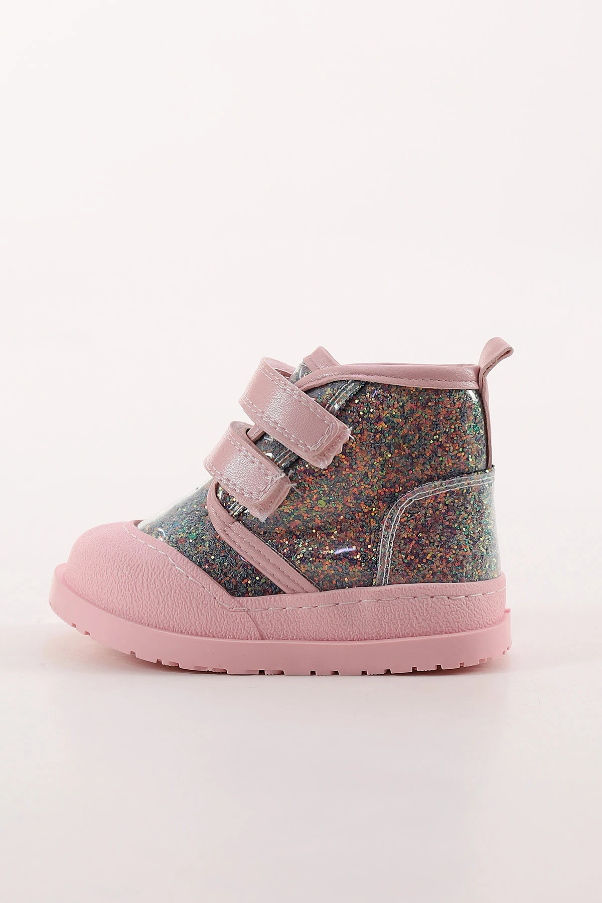 Pembe ( 22 - 26 ) Sim Detaylı Cırt Bantlı Kız Bebek Bot 414372