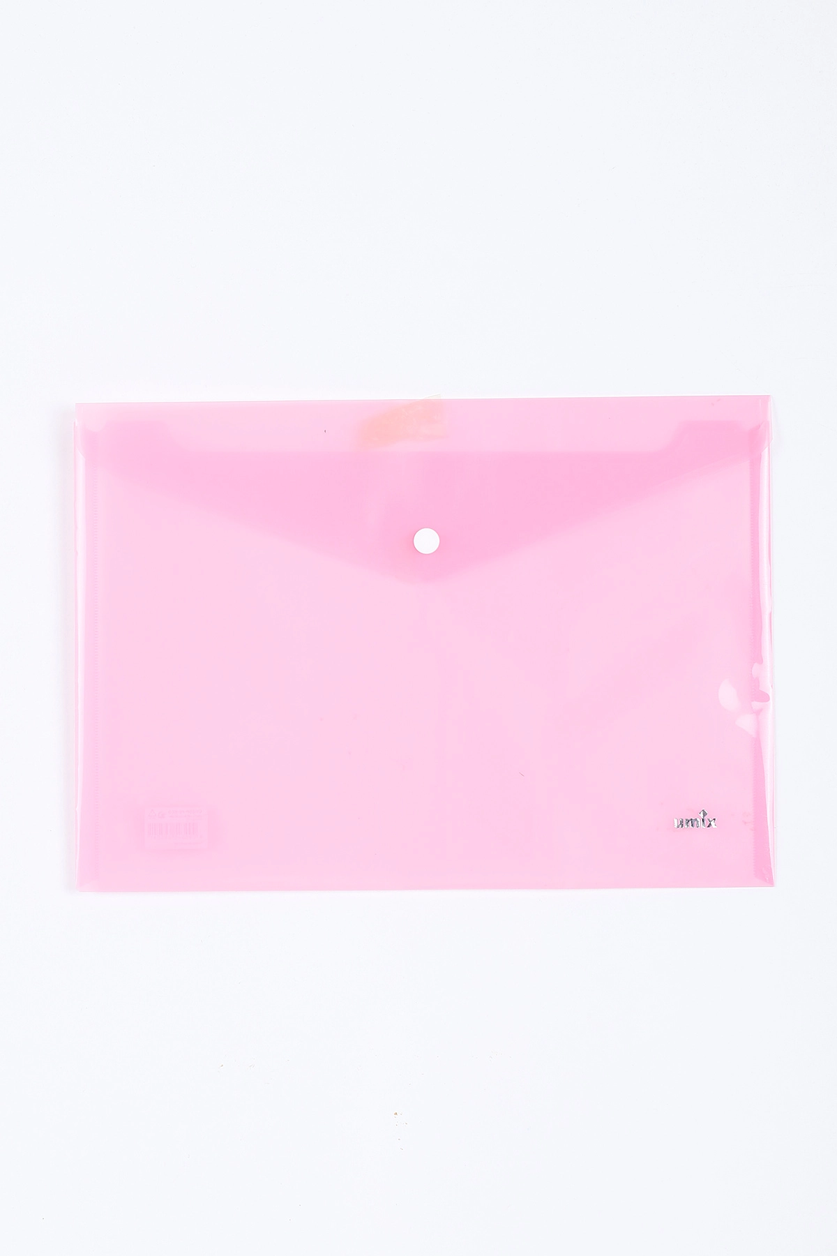 Pembe 23x32 Cm Soft Şeffaf Çıtçıtlı Dosya 387437
