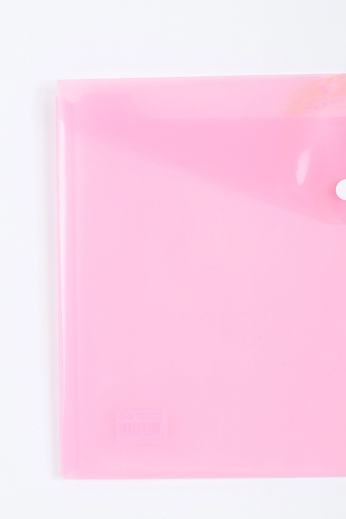 Pembe 23x32 Cm Soft Şeffaf Çıtçıtlı Dosya 387437