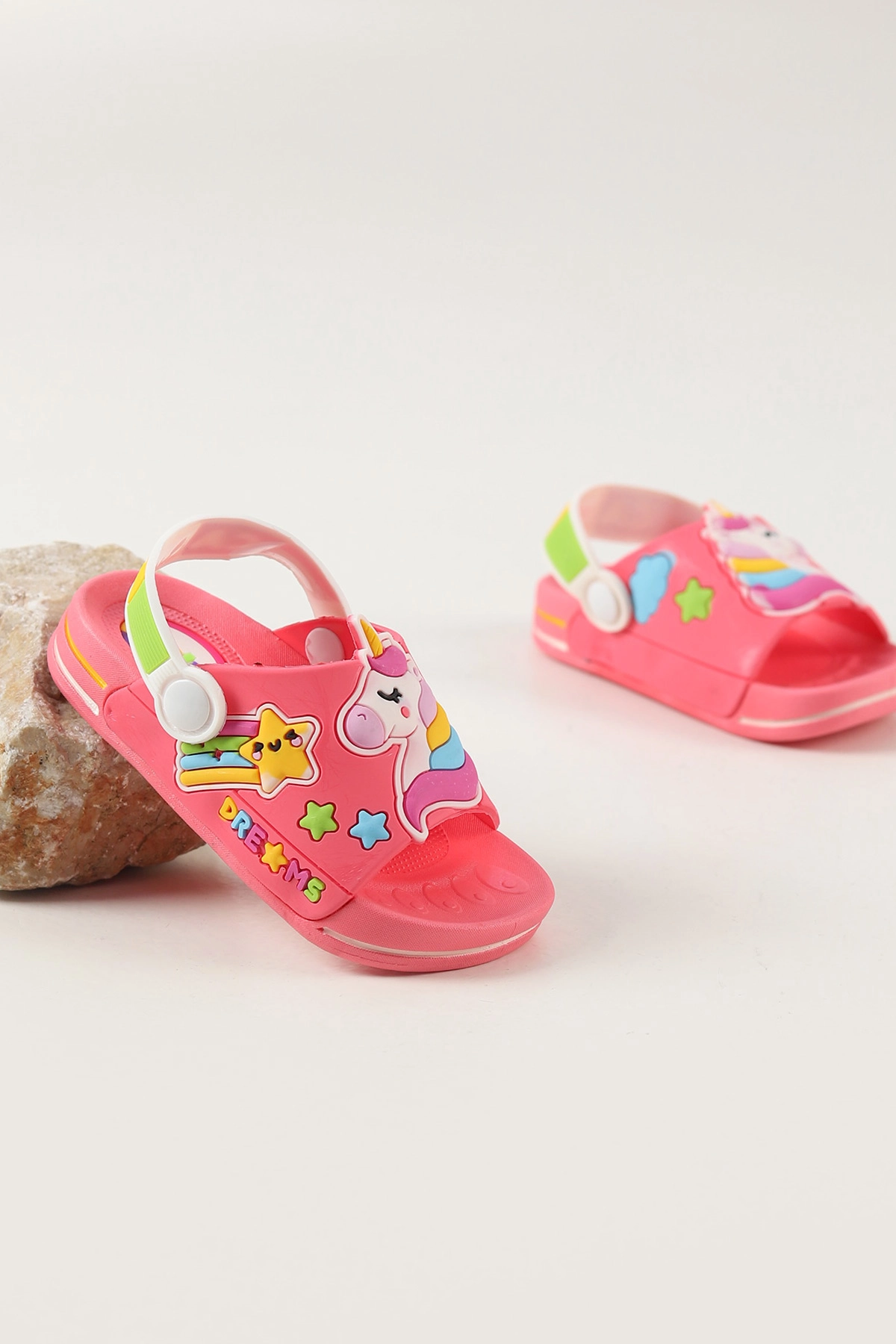 Pembe ( 24 - 29 ) Figürlü Kız Çocuk Sandalet 462500