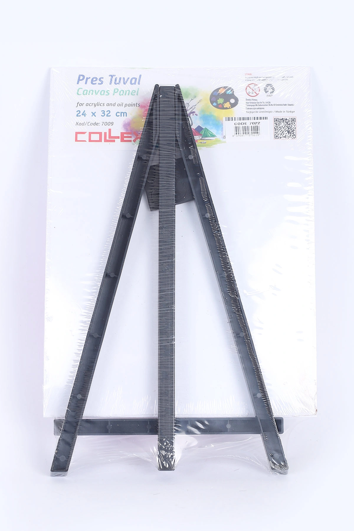Pembe 24x32 Cm Collex Pres Tuval Seti Şövaleli 384367