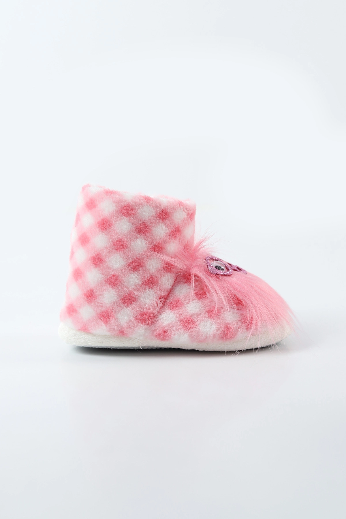 Pembe ( 25 - 30 ) Cırt Bantlı Figürlü Kız Çocuk Panduf 495121