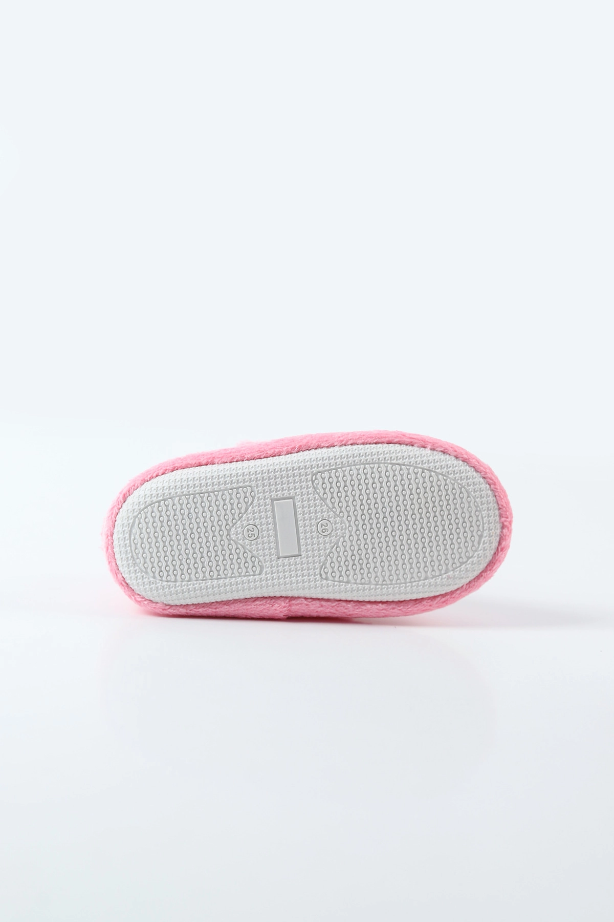 Pembe ( 25 - 30 ) Peluş Cırt Bantlı Kız Çocuk Panduf 495157