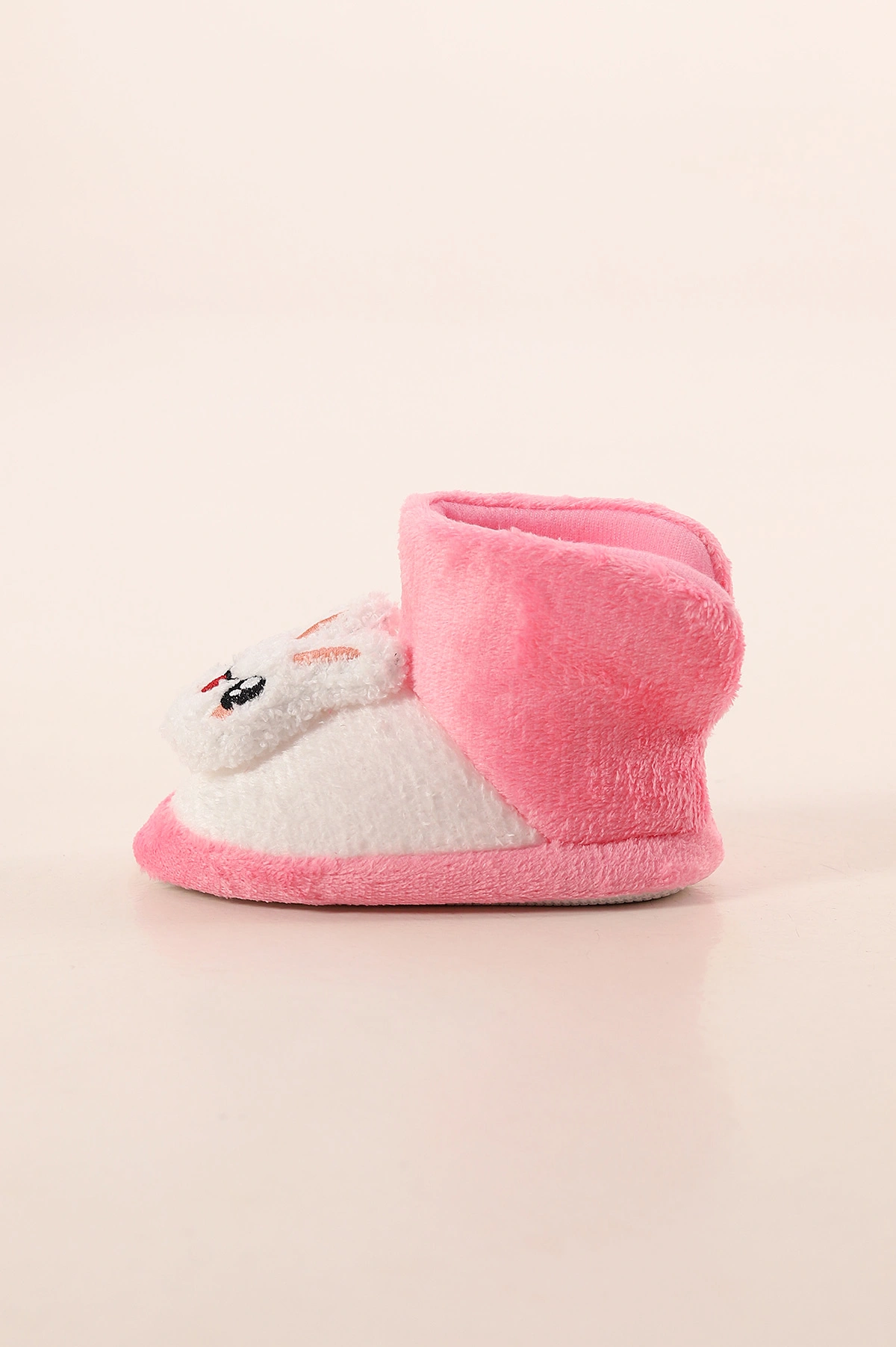 Pembe ( 25 - 30 ) Peluş Figürlü Kız Çocuk Panduf 394653