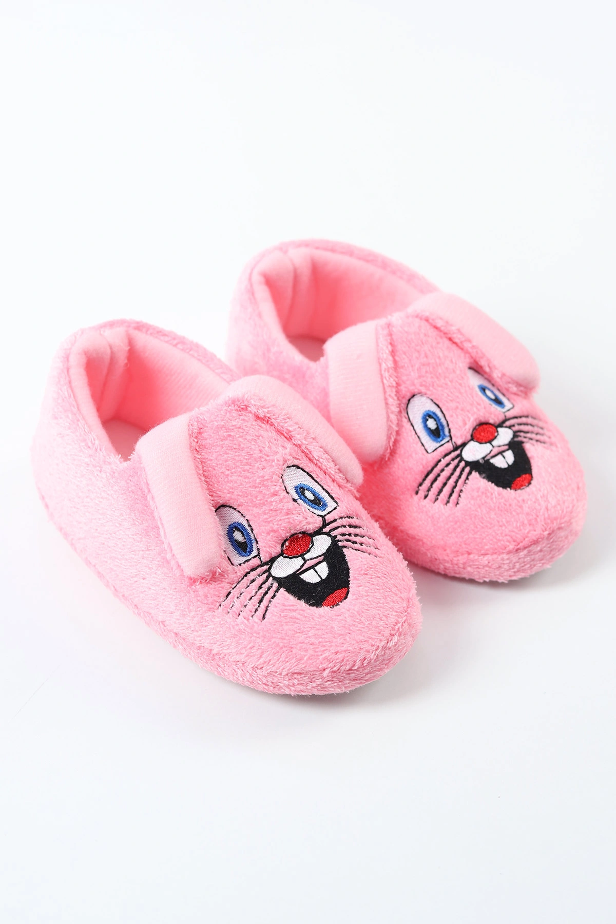 Pembe ( 25 - 30 ) Peluş Figürlü Kız Çocuk Panduf 488262