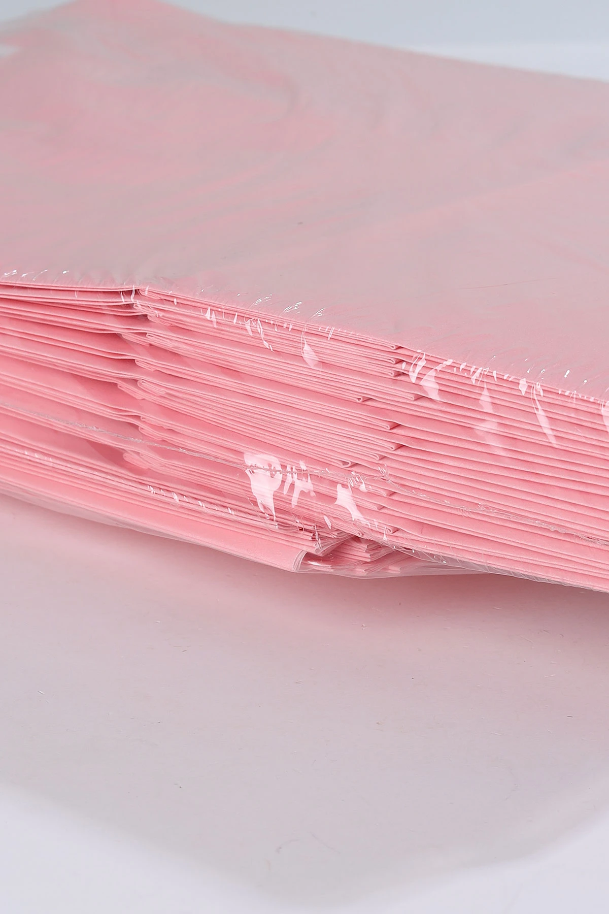 Pembe 25x12x31 Büküm Saplı Çanta 5'li 301118