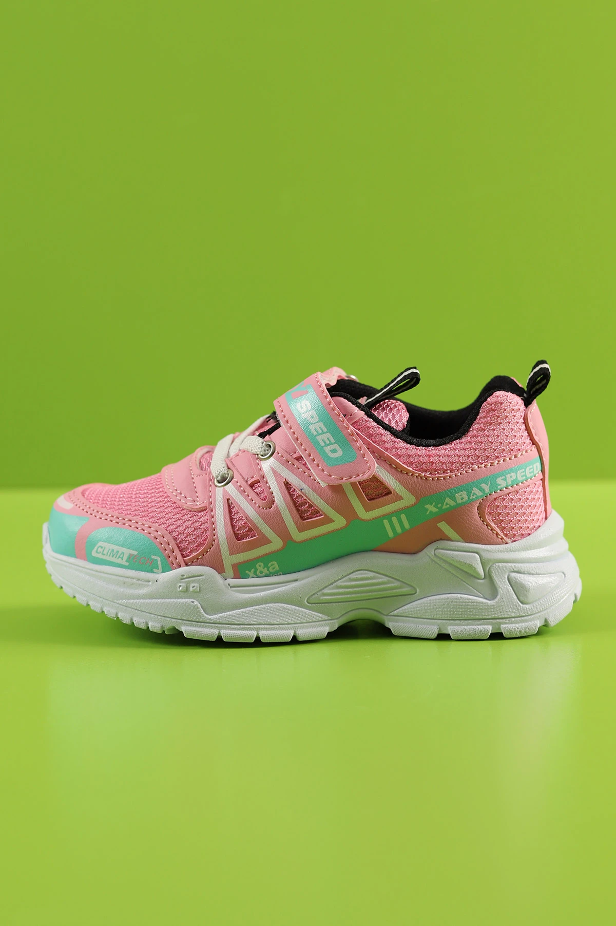 Pembe (26-30) Baskılı Kalın Taban Çocuk Spor Ayakkabı 259416