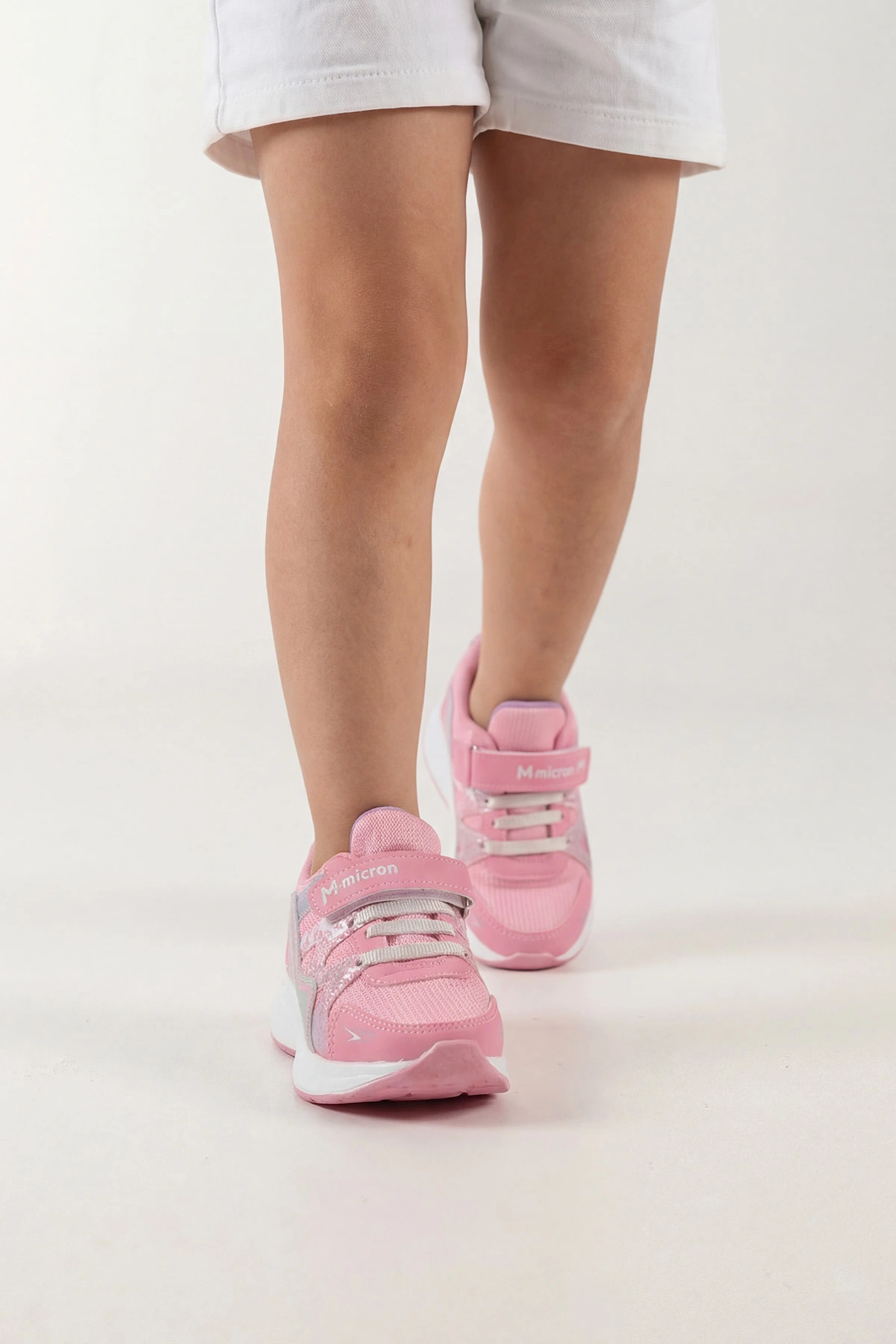 Pembe ( 26 - 30 ) Cırt Bantlı Kız Çocuk Spor Ayakkabı 444605