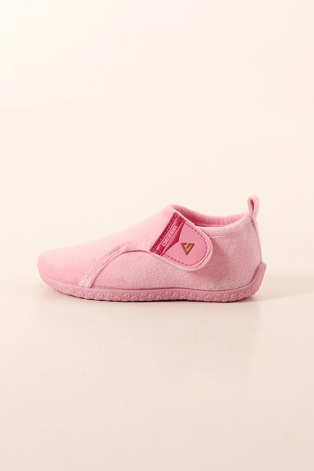 Pembe ( 27 - 30 ) Süet Cırtlı Kız Çocuk Panduf 402538