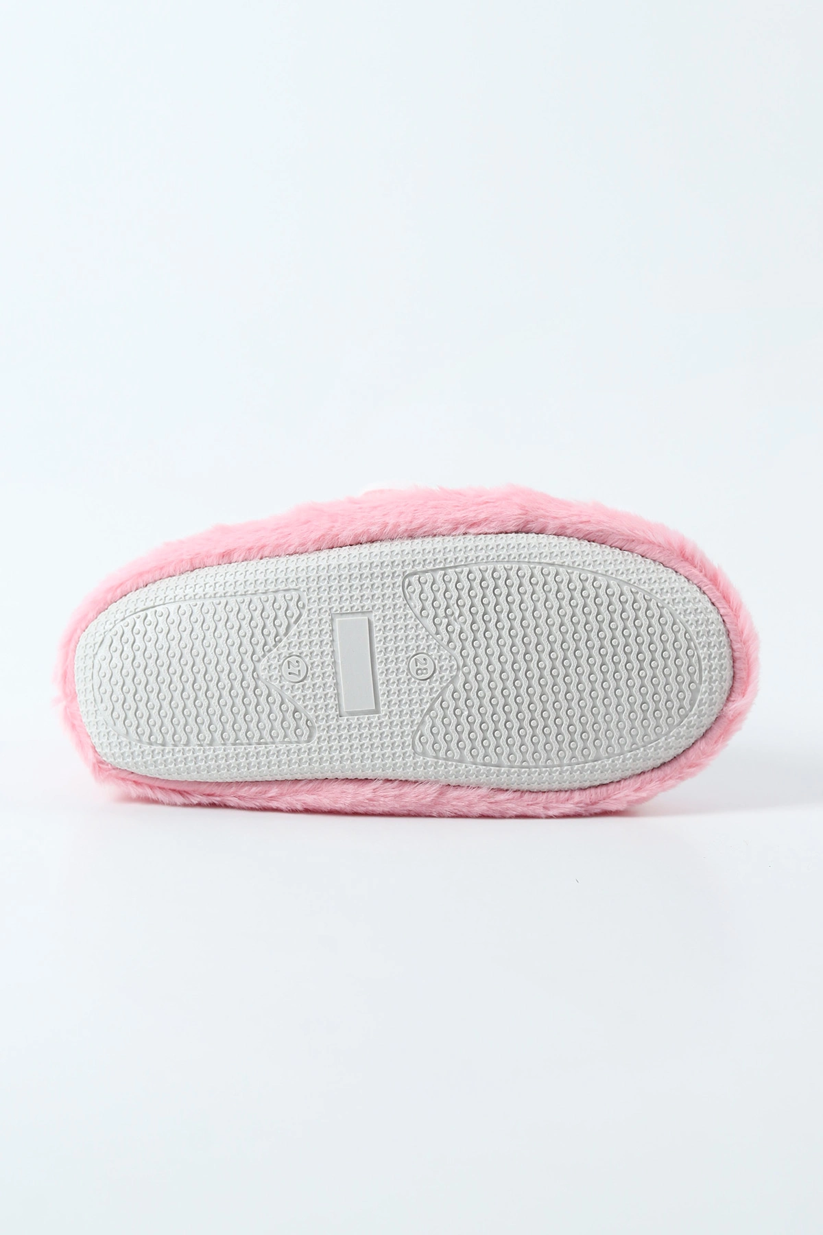 Pembe ( 27 - 32 )Peluş Figürlü Kız Çocuk Panduf 495361