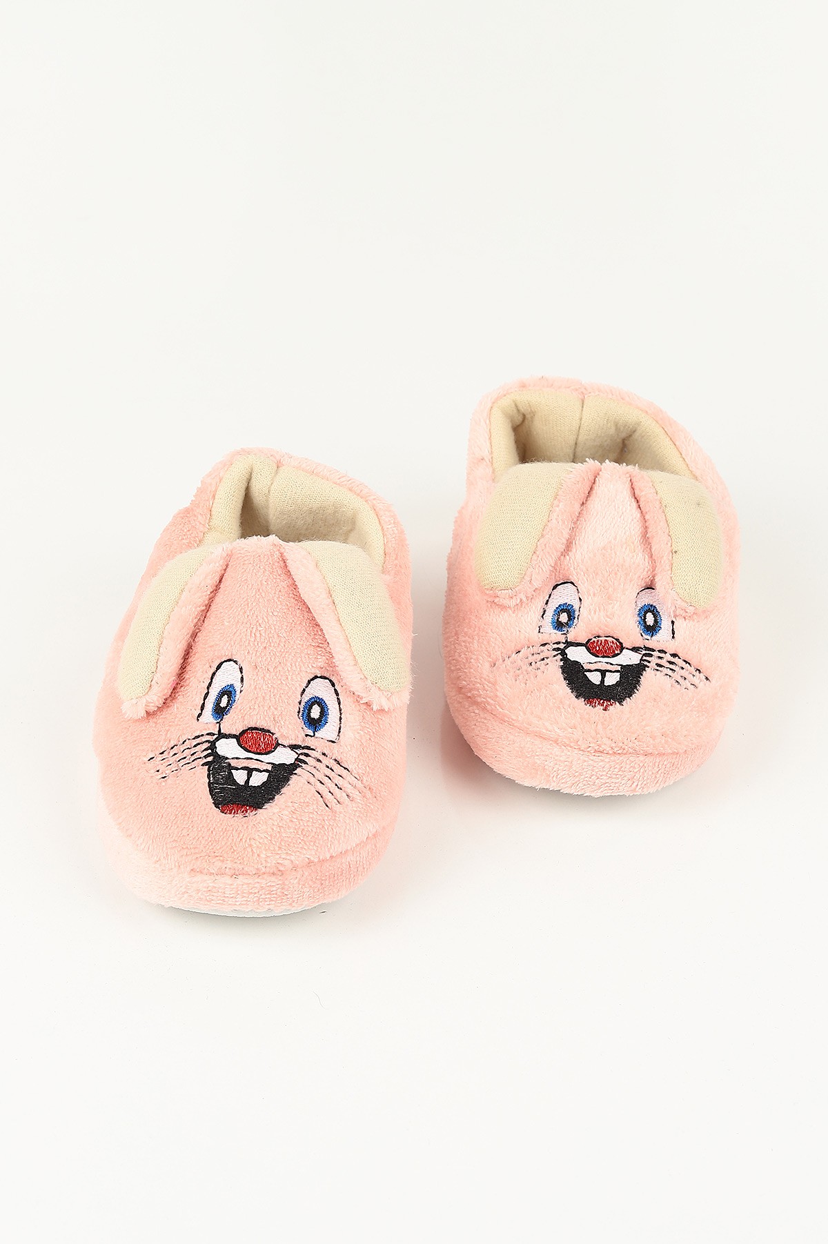 Pembe (29-34) Tavşan Nakışlı Kız Çocuk Panduf 147094