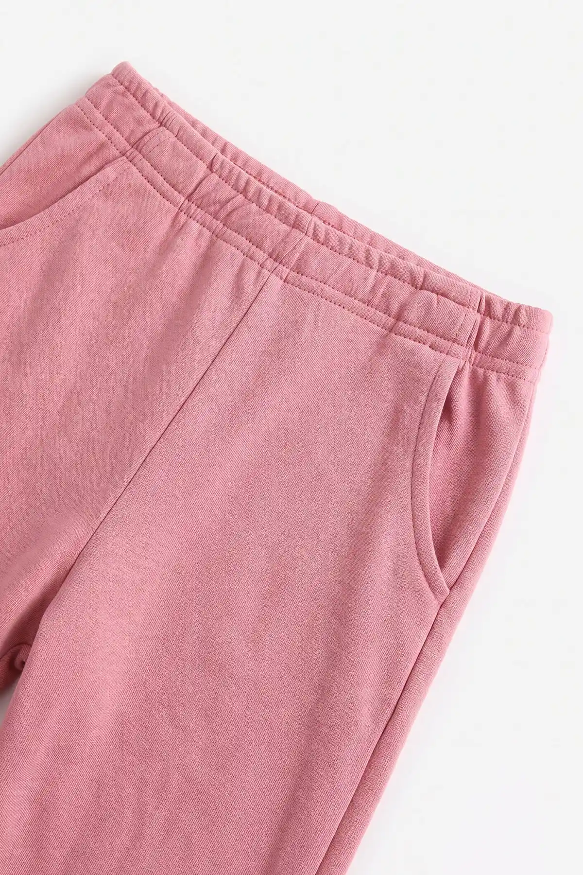Pembe (3-11 Yaş) Karakter Baskılı Ribana Kumaş Kız Çocuk Pijama Takımı 477102