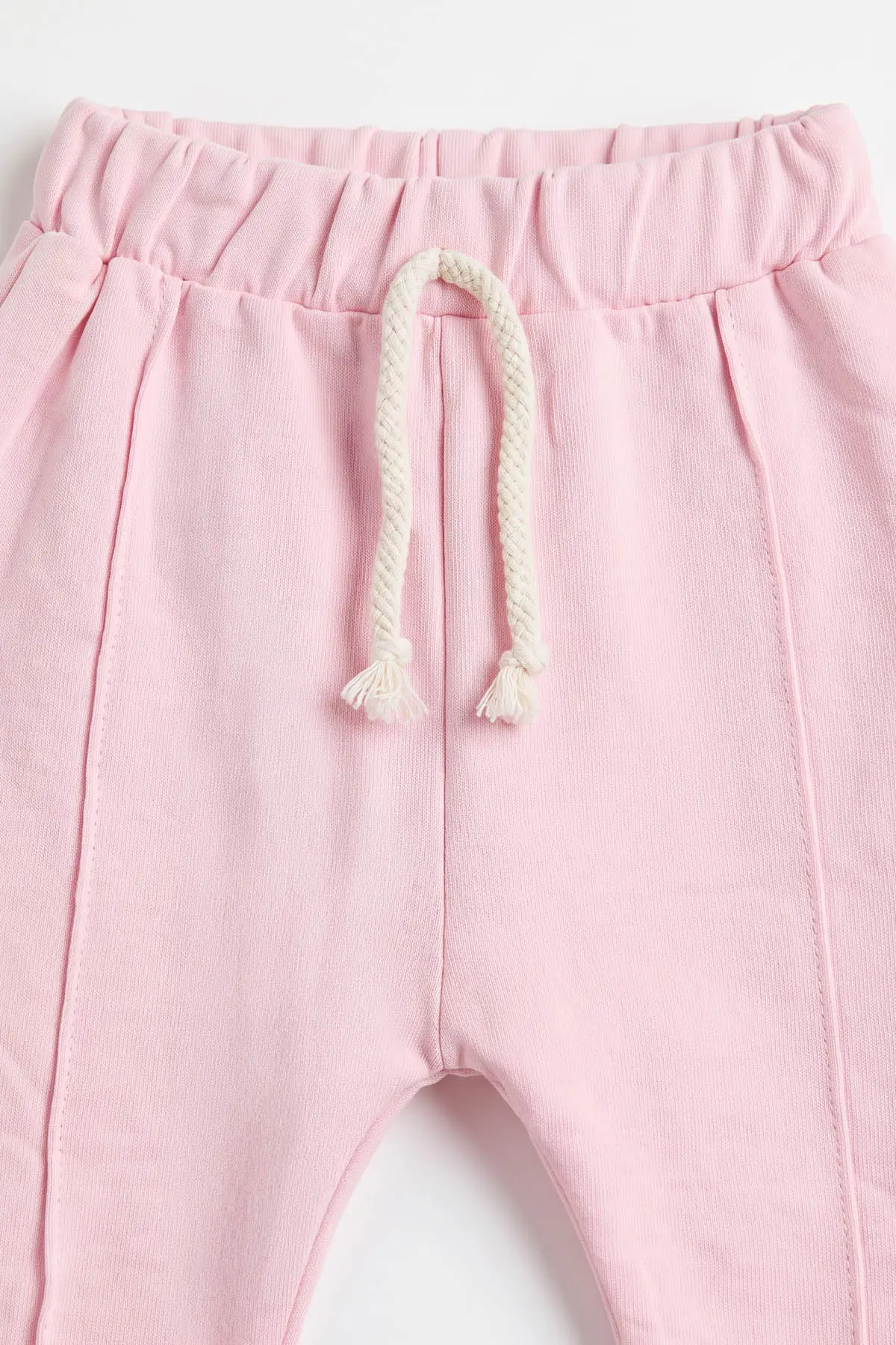 Pembe (3-24 Ay) Fiyonk Aksesuarlı Alt Çimalı Kız Bebek Takım 480580