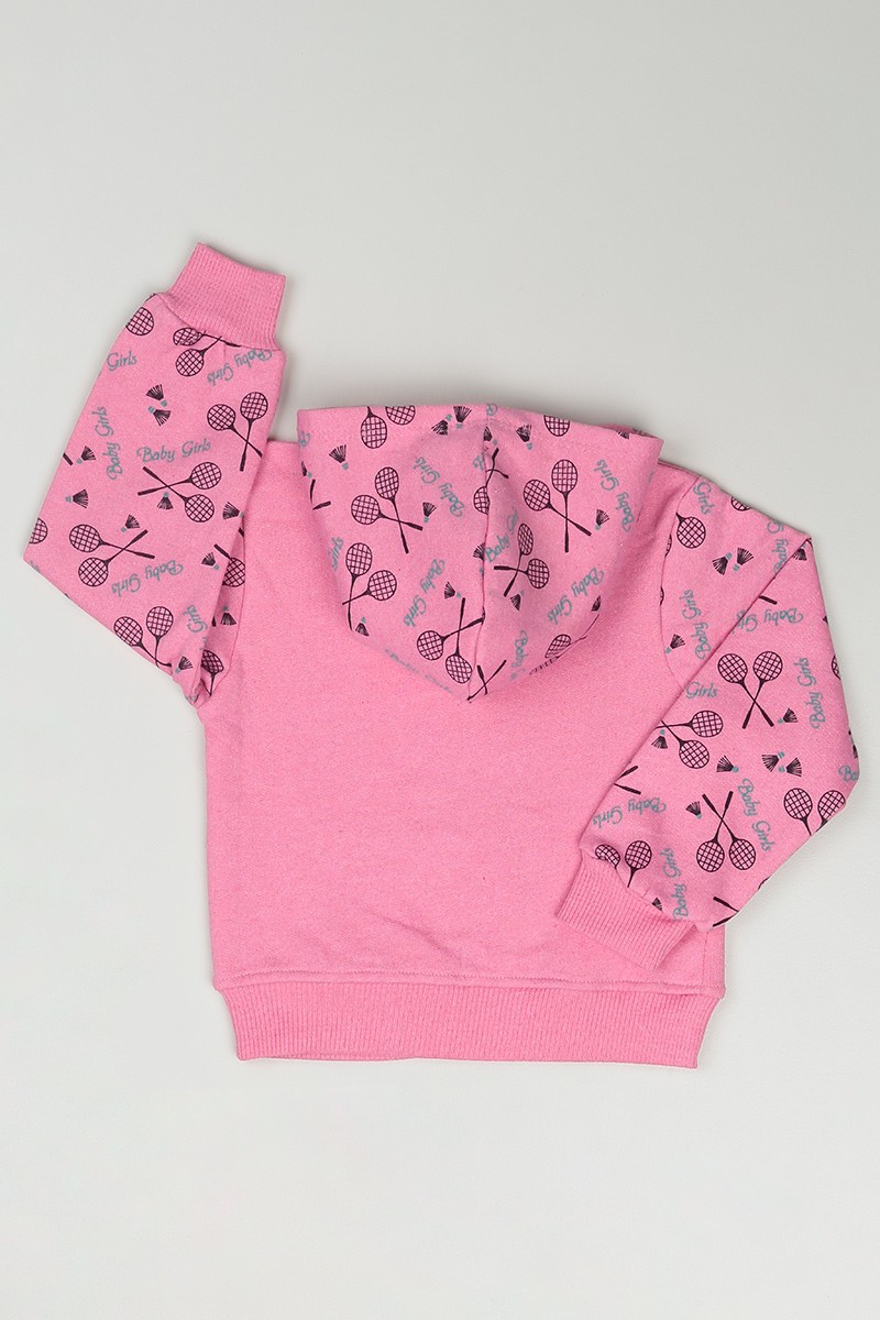 Pembe (3-7 Yaş) Baby Girls Baskılı Kız Çocuk Sweatshirt 84746