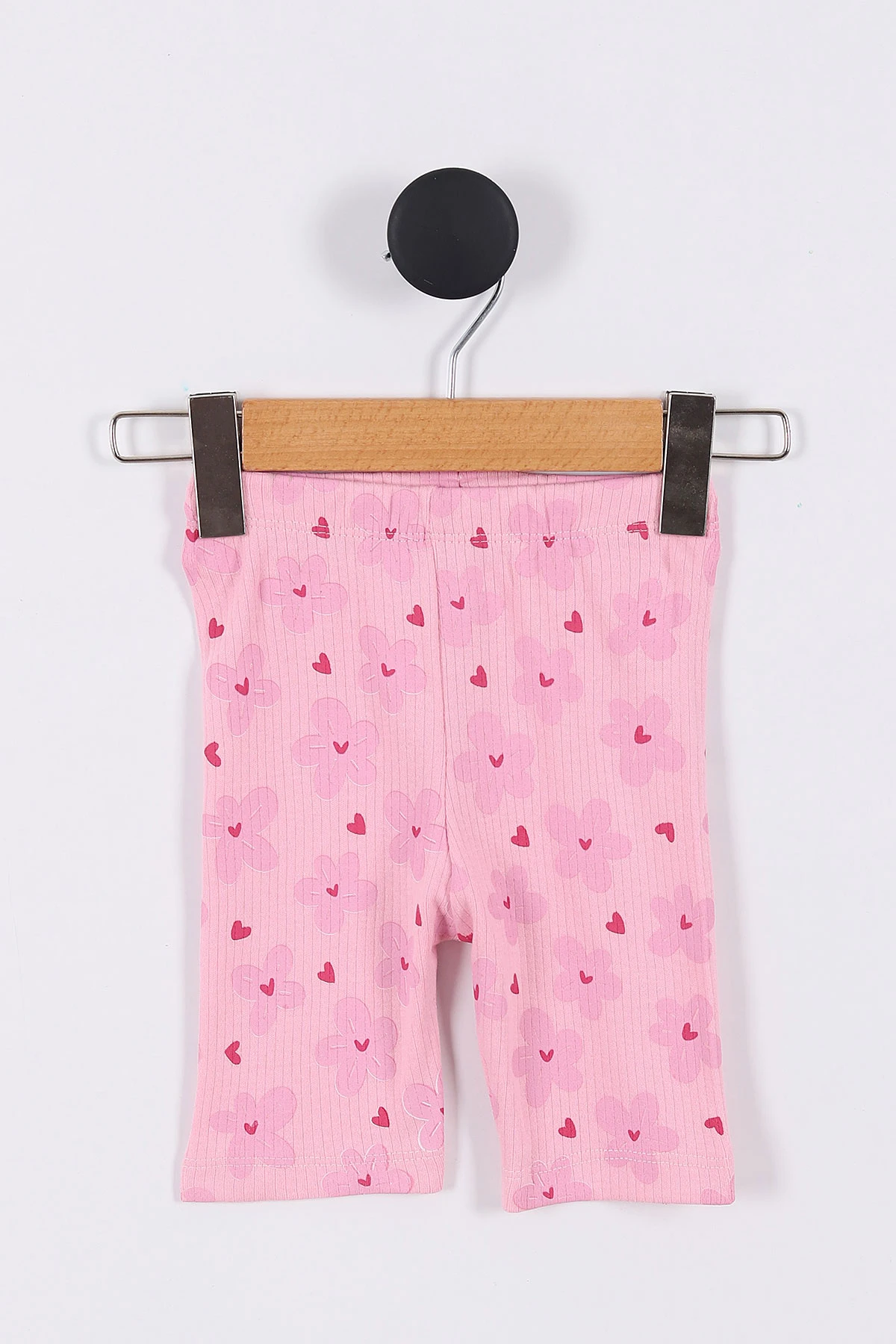 Pembe (3-7 Yaş) Çiçek Baskılı Kız Çocuk Takım 266174