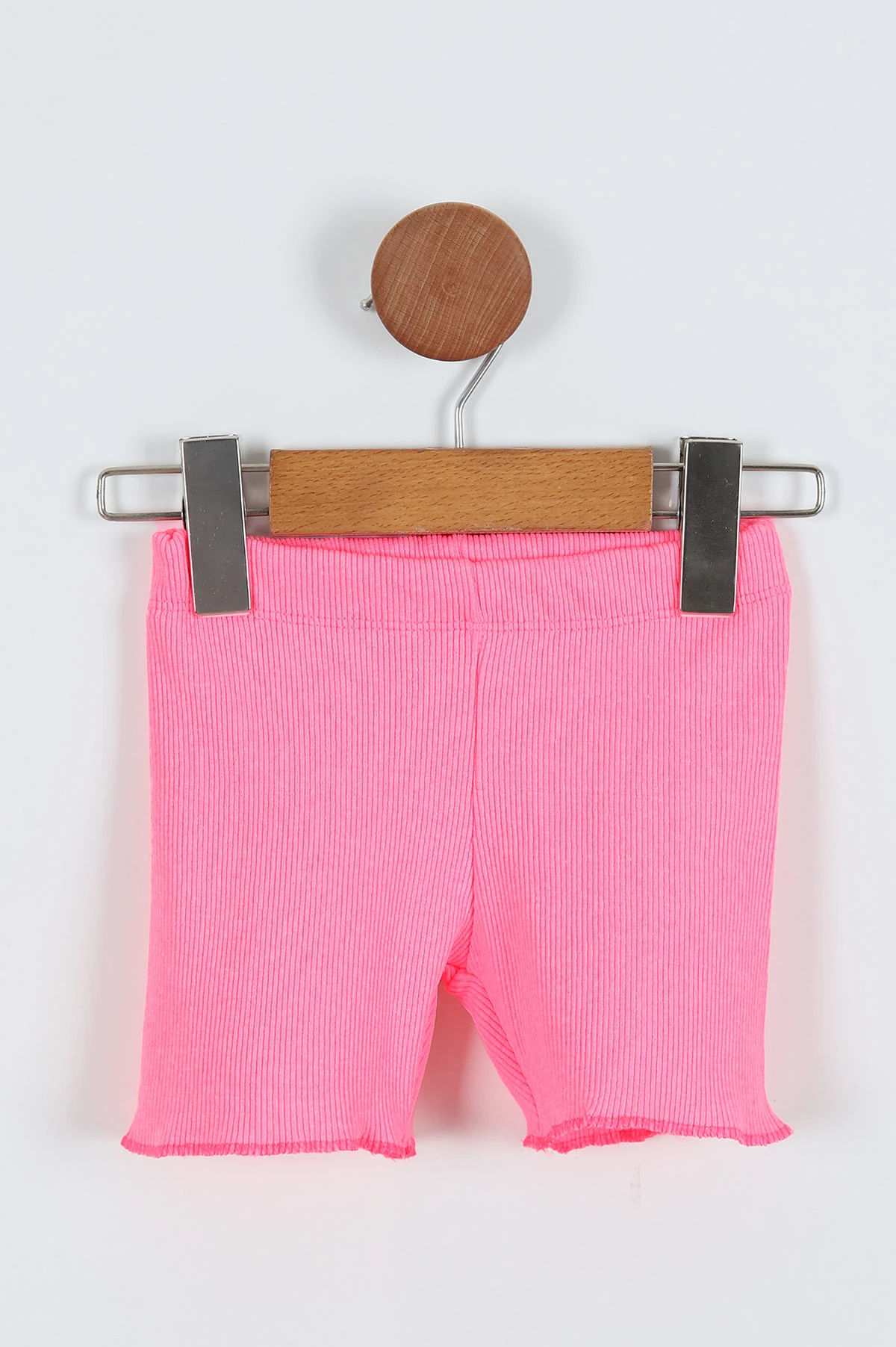 Pembe (3-9 Ay) Kol Fırfırlı Fitilli Kız Bebek Takım 264735