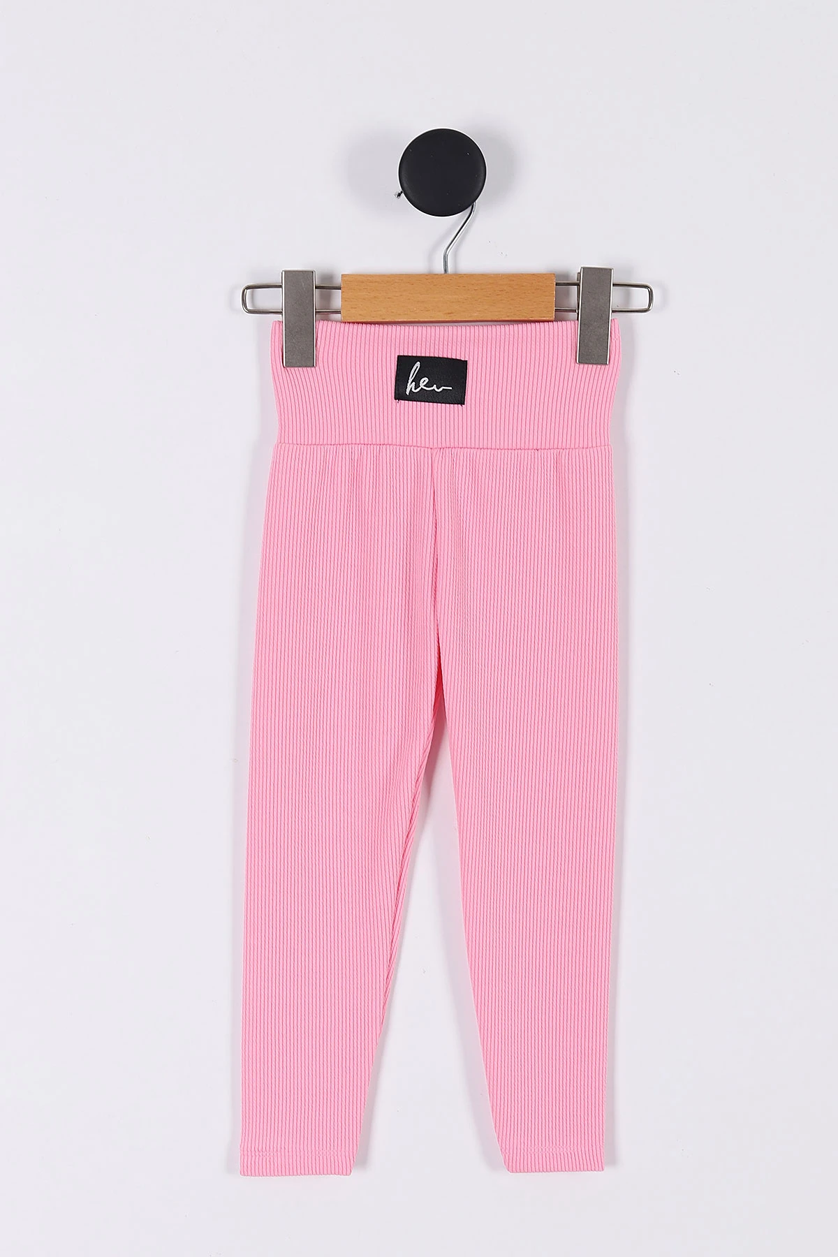 Pembe (4-12 Yaş) He Armalı Fitilli Kız Çocuk Tayt 269393