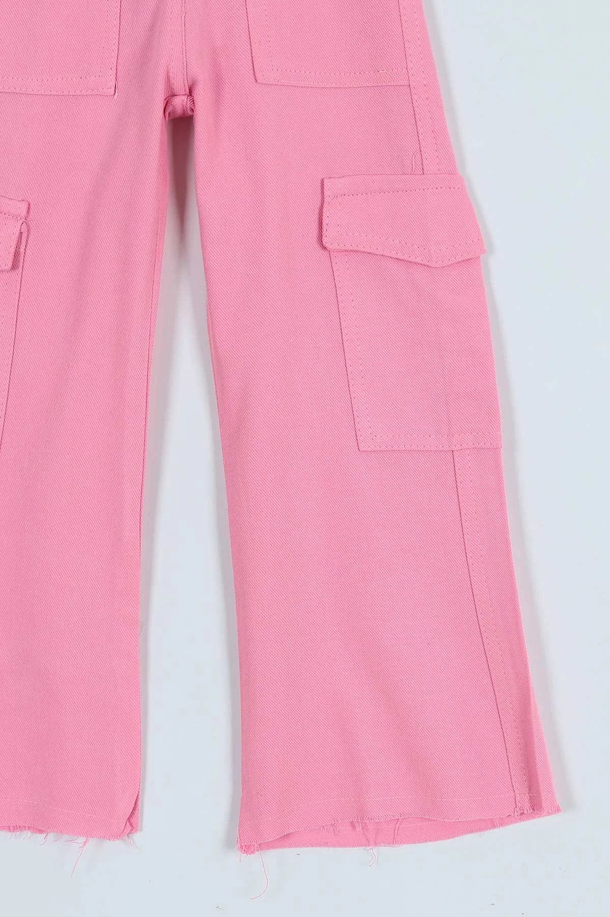 Pembe (4-9 Yaş) Viskon  Kız Çocuk Pantolon246177