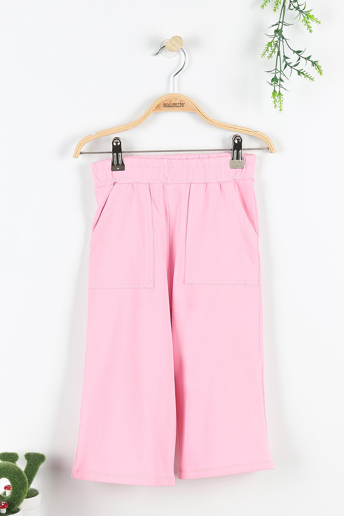 Pembe (5-8 Yaş) Fashion Baskılı Kol Detaylı Kız Çocuk Takım 172742