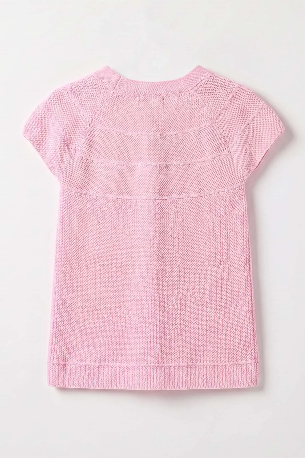 Pembe (5-8 Yaş) Garson Boy Düğmeli Ponponlu Kız Çocuk Yelek 474269