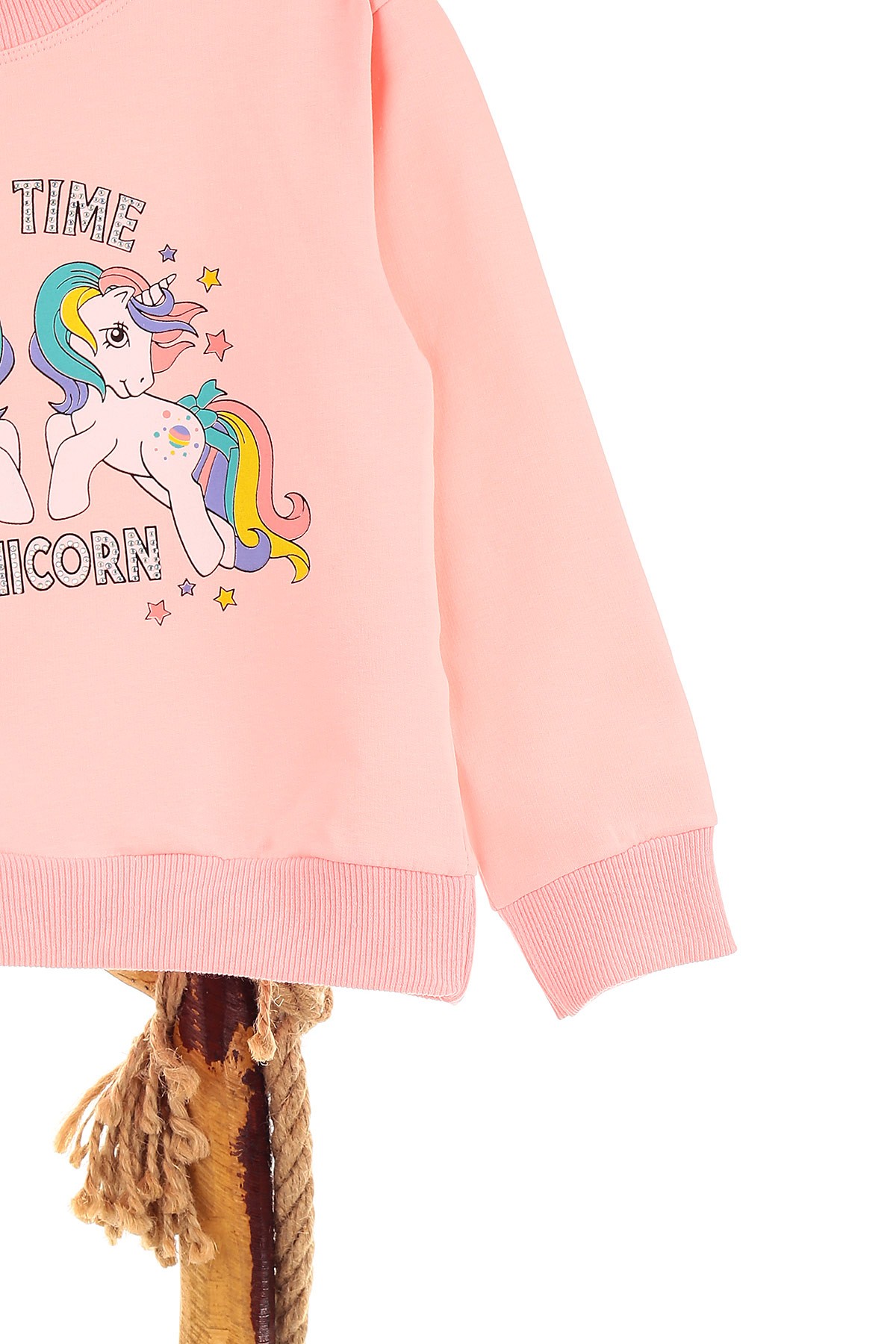 Pembe (5-8 Yaş) Part Tıme Baskılı İki İp Şardonlu Kız Çocuk Sweat 151584