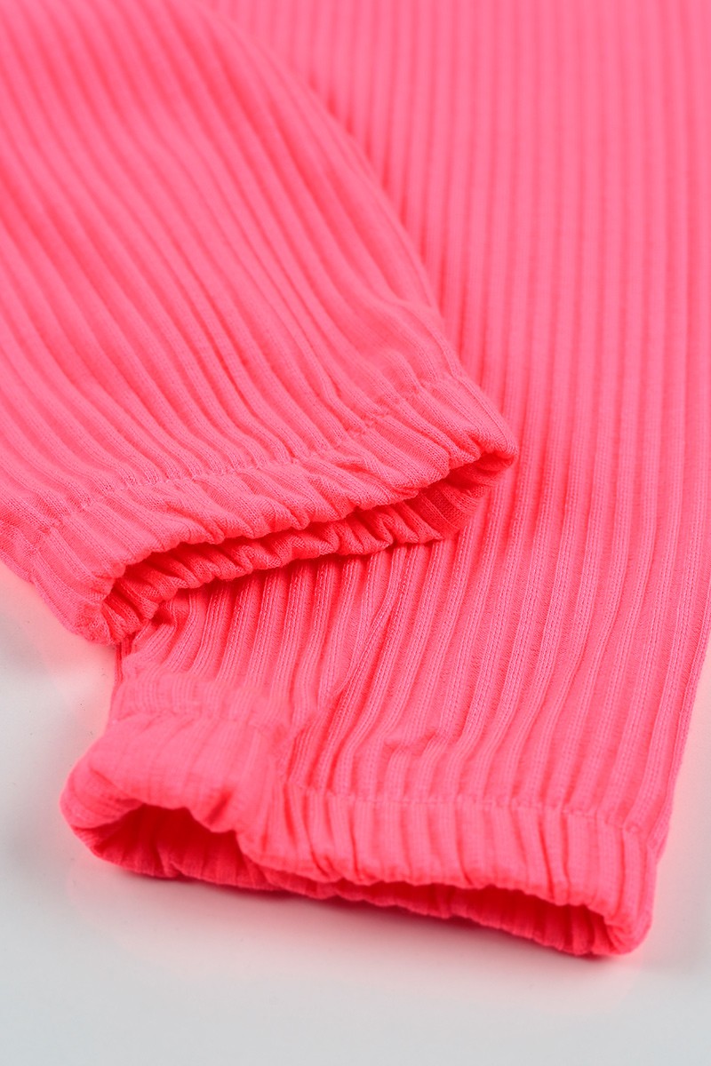 Pembe (5-8 Yaş) Taşlı Bel Lastikli Kız Çocuk Takım 97815