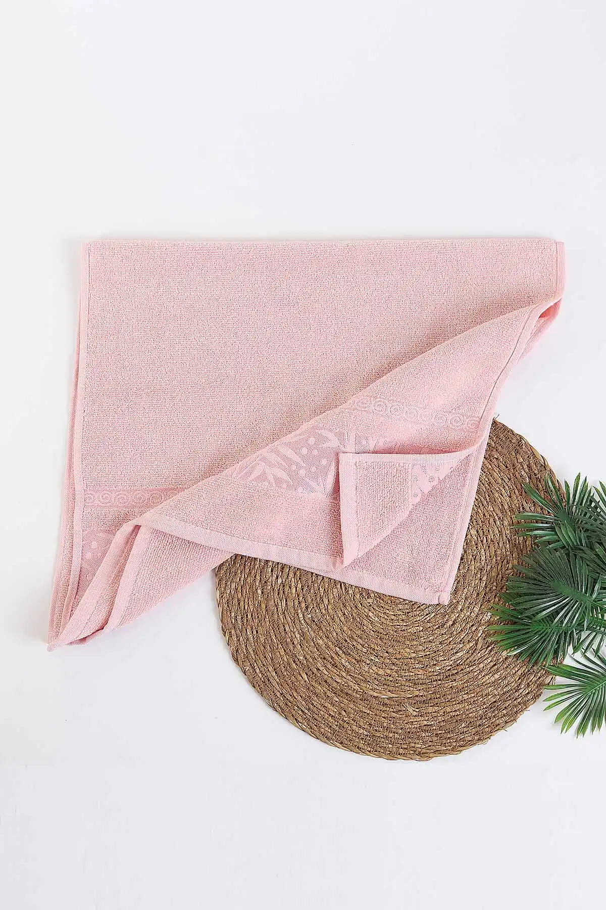 Pembe 50X85 Bamboo Bursa El ve Yüz Havlusu 279921