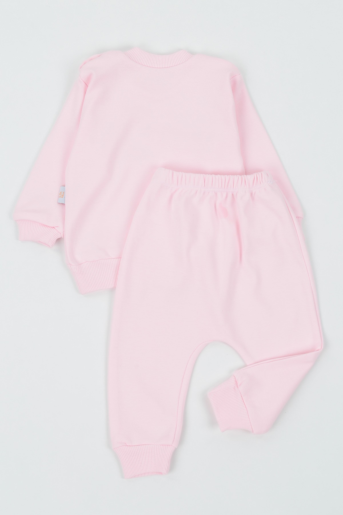 Pembe (6-18 Ay) Lıttle Gırl Angel Baskılı Kız Çocuk Takım 136717