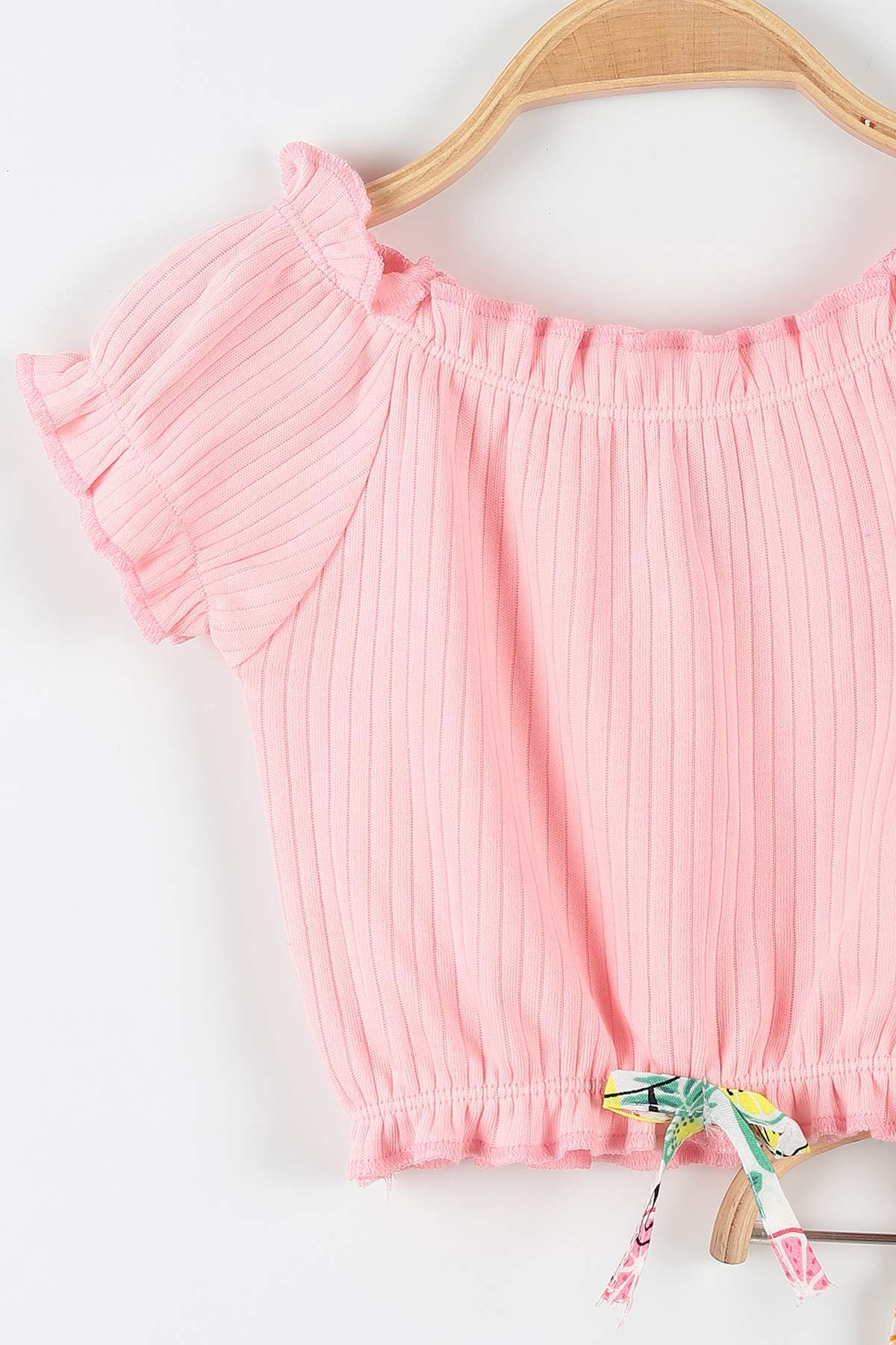Pembe (6-24 Ay) Flamingo Desenli Kız Bebek Takım 175715