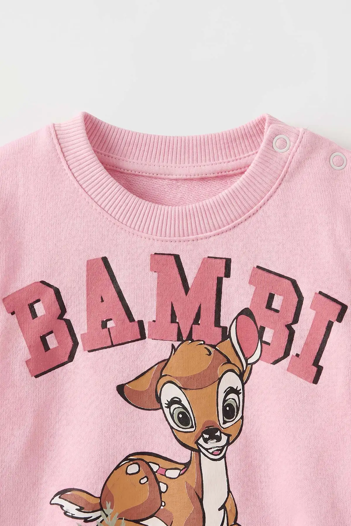 Pembe (6-24 Ay) Karakter Baskılı Taytlı Kız Bebek Takım 472646