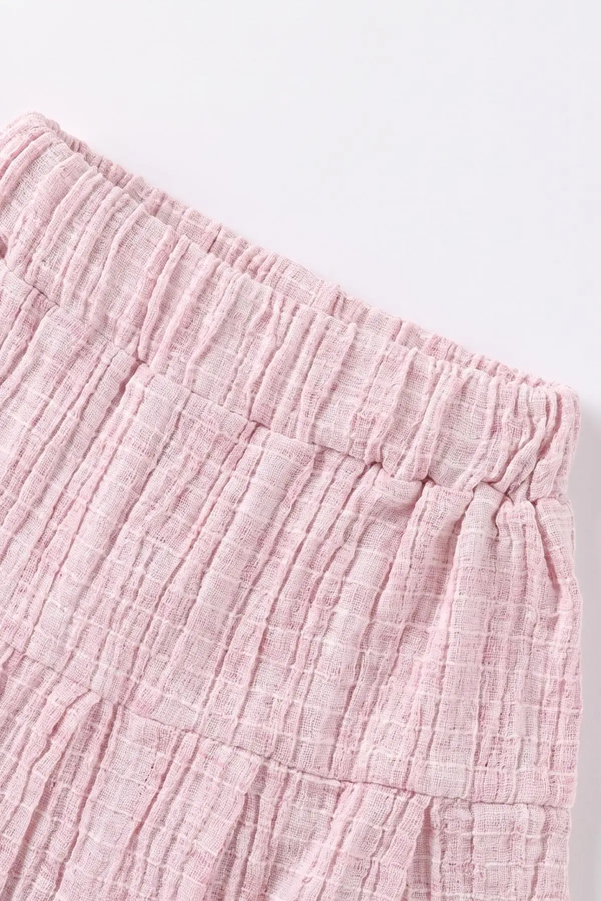 Pembe (6-24 Ay) Kelebek Baskılı Raporlu Badili Etekli Kız Bebek 4'lü Takım 482245