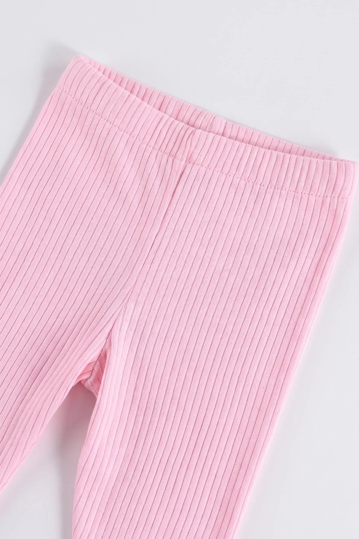 Pembe (6-24 Ay) PawFect Pullu Nakışlı Baskılı Fitilli Taytlı  2'li Kız Bebek Takım 485468