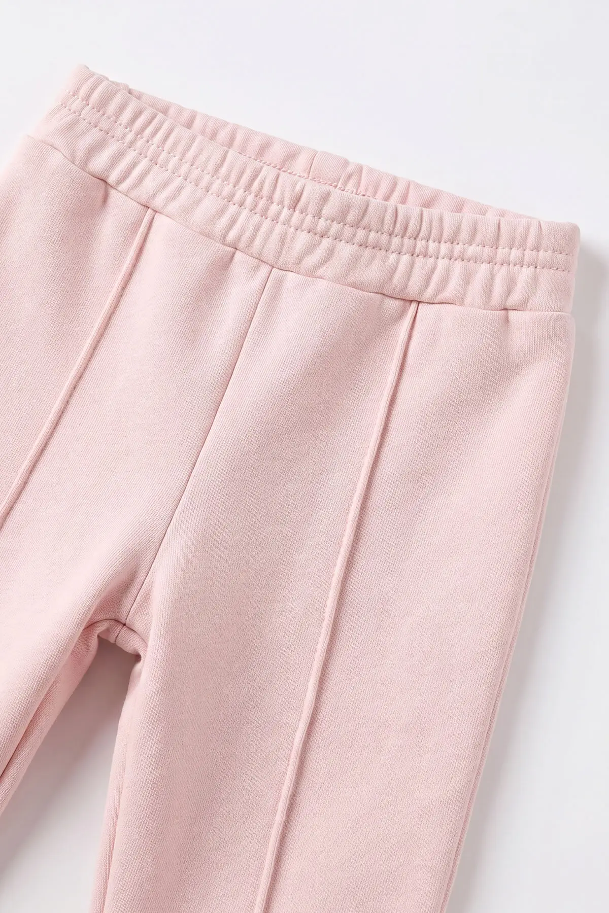 Pembe 6-24 Ay) Yaka Fiyonklu Puantiyeli İçi Şardonlu Kız Bebek Takım 493507