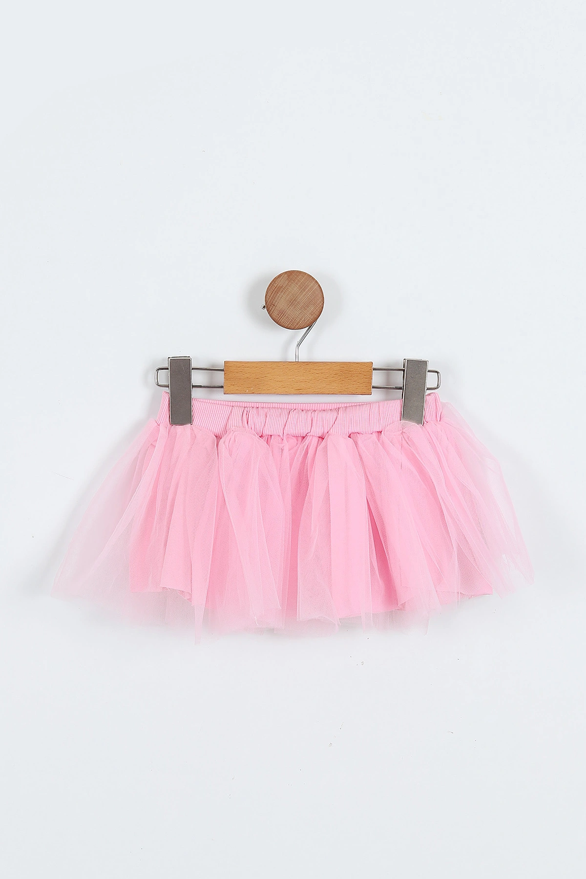 Pembe (6-24 Ay)Nakışlı Badili Tütü Etekli Kız Bebek Takım 357220