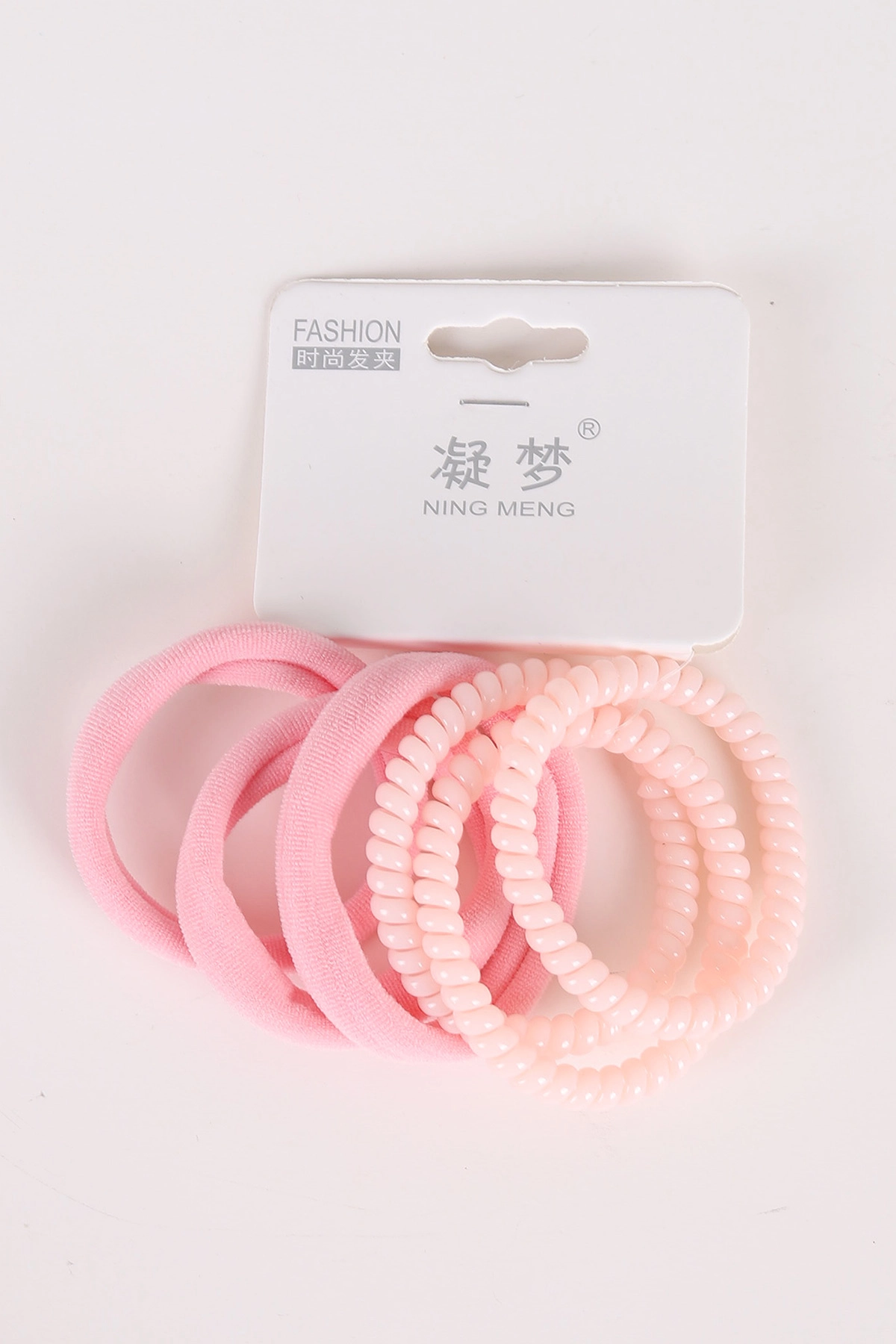 Pembe 6'lı Makarna ve Havlu Toka 464049