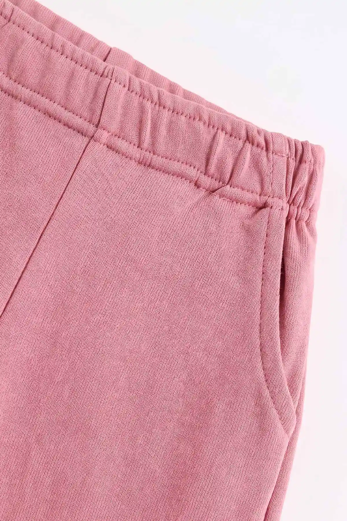 Pembe (7-10 Yaş)Star Kız Baskılı  Kız Çocuk Pijama Takımı 477007