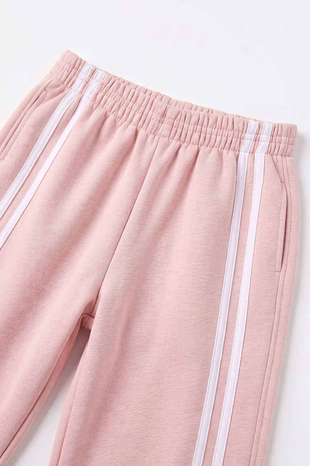 Pembe (9-13 Yaş) Cute Taş Baskılı 3 İp Şardonlu Kız Çocuk Kışlık Takım 493981