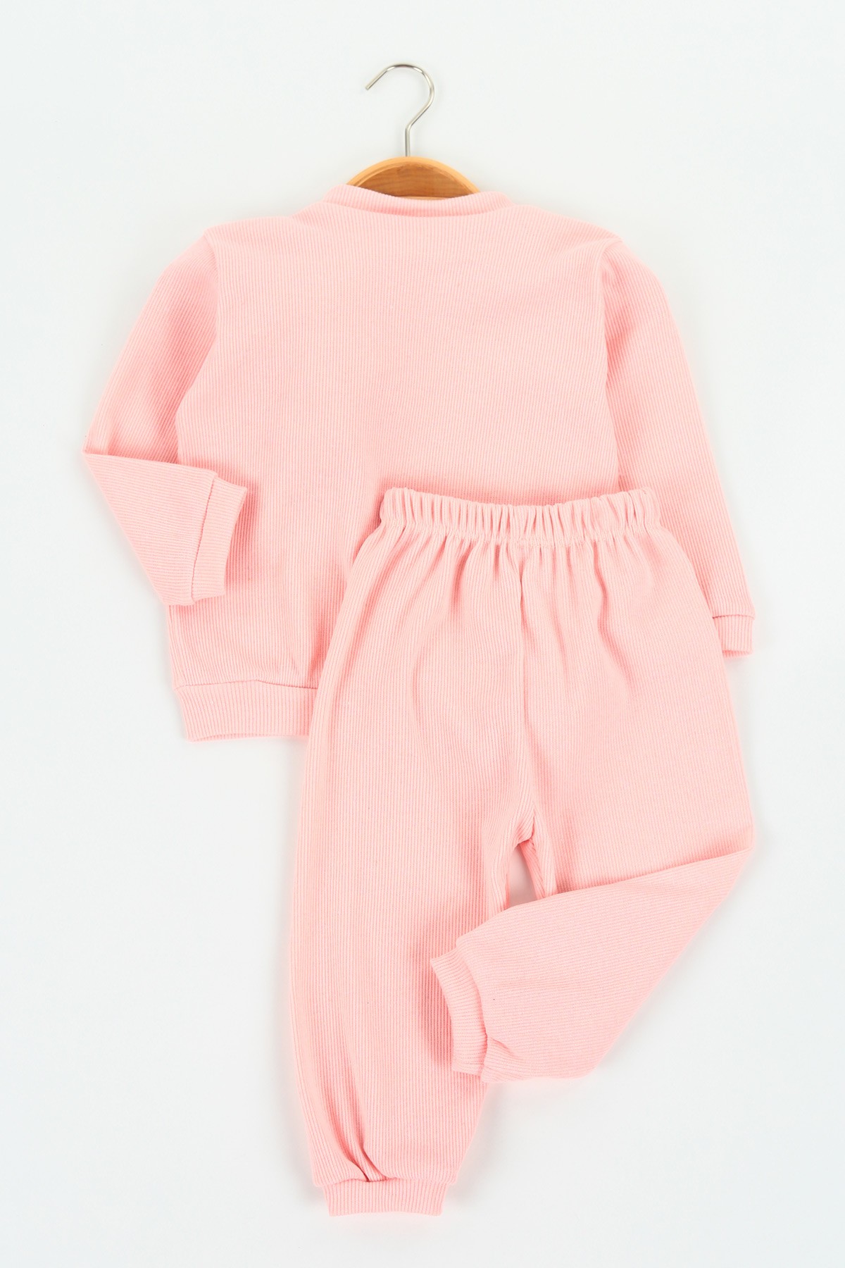 Pembe (9-18 ay) Ayıcıklı Kız Çocuk Takım 127411