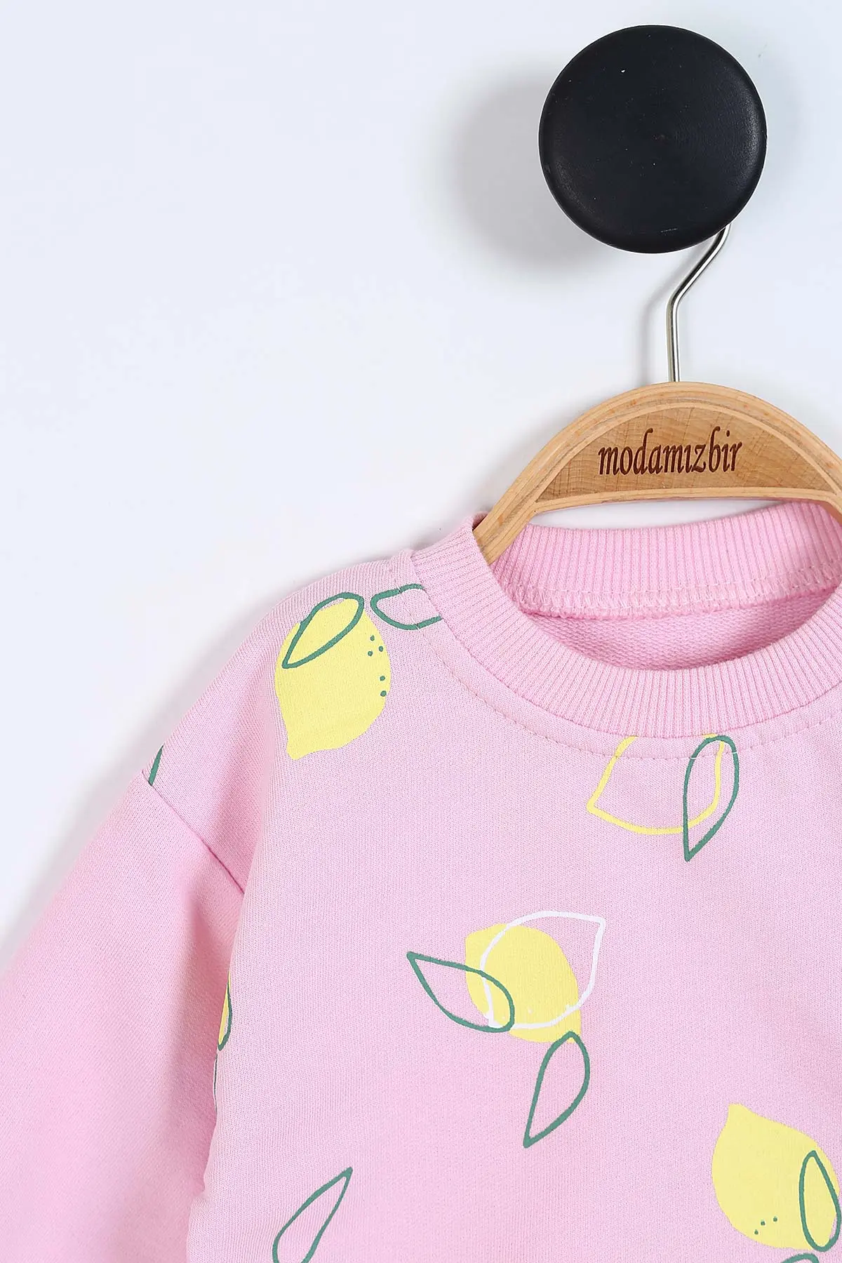 Pembe (9-24 Ay)Limon Baskılı Tütü Etekli Kız Bebek Takım 336028