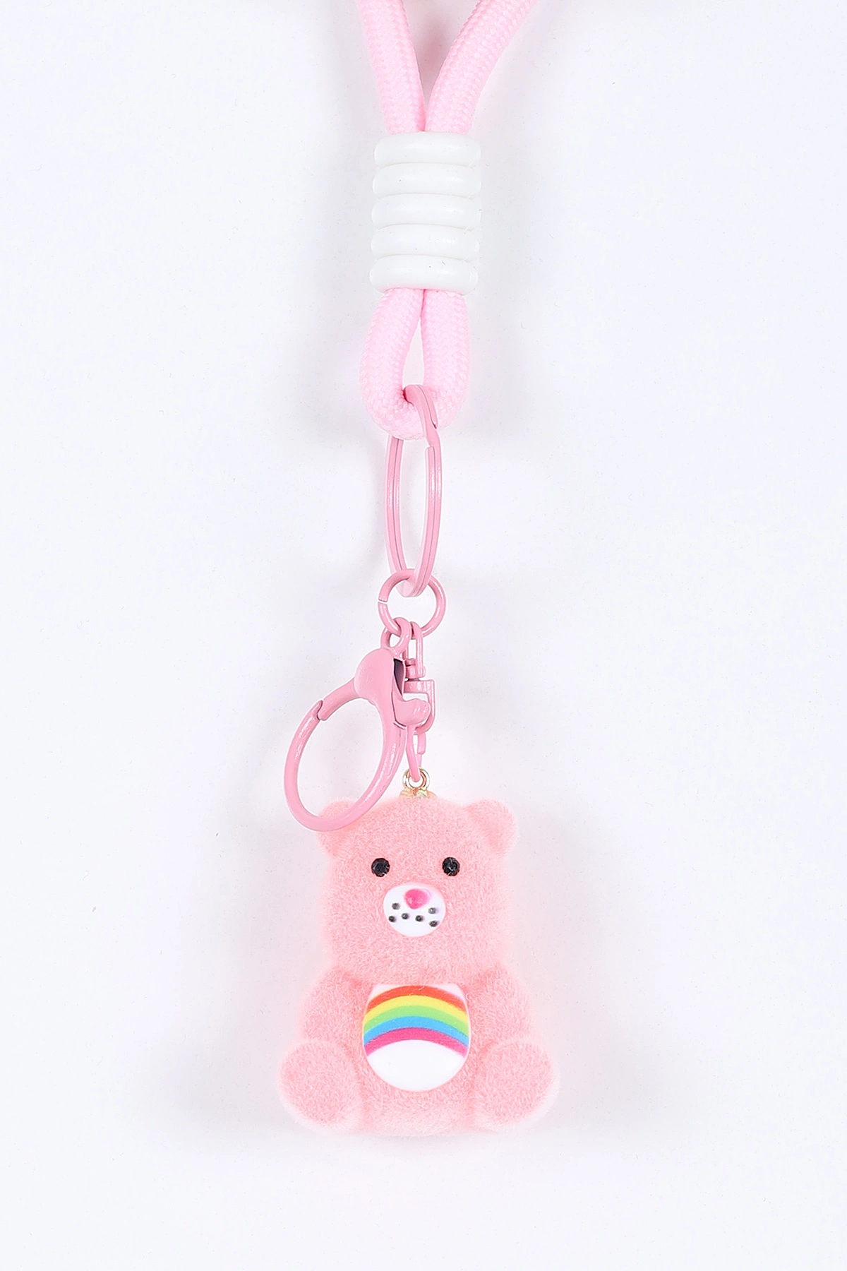 Pembe Ayıcık Figürlü Peluş  Sevimli Anahtarlık&Çanta Süsü 387125